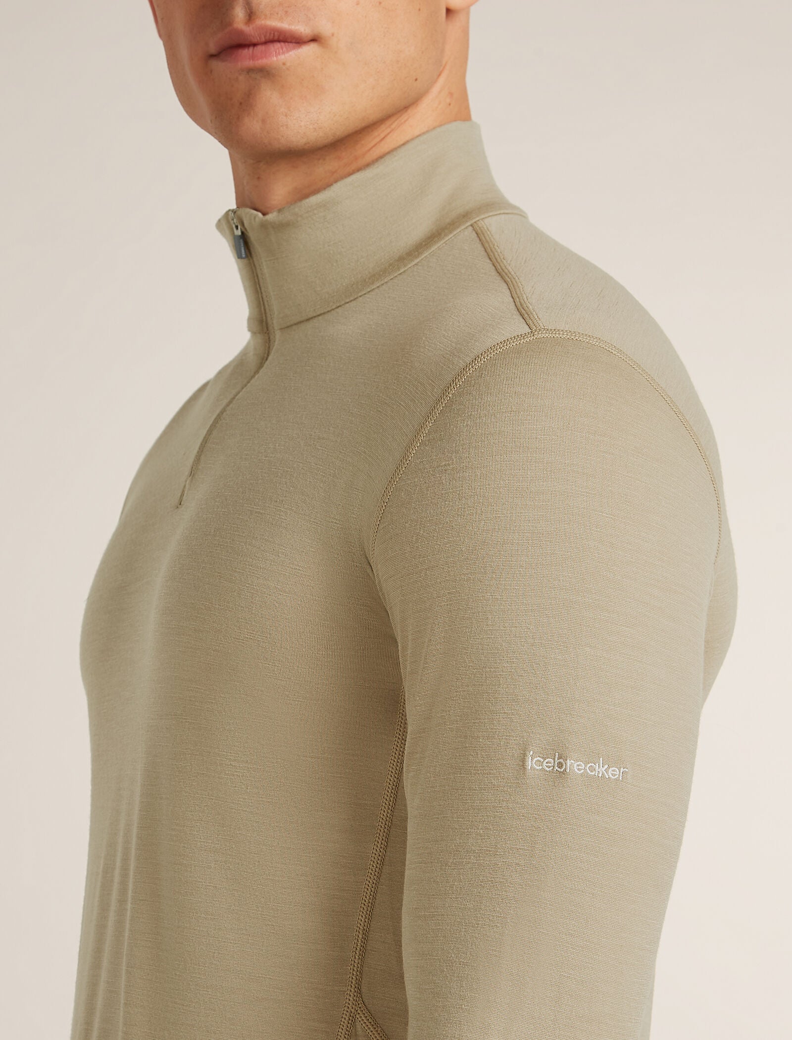 Men's 200 MerinoFine™ Ace Long Sleeve Half Zip Thermal Top - Image 5