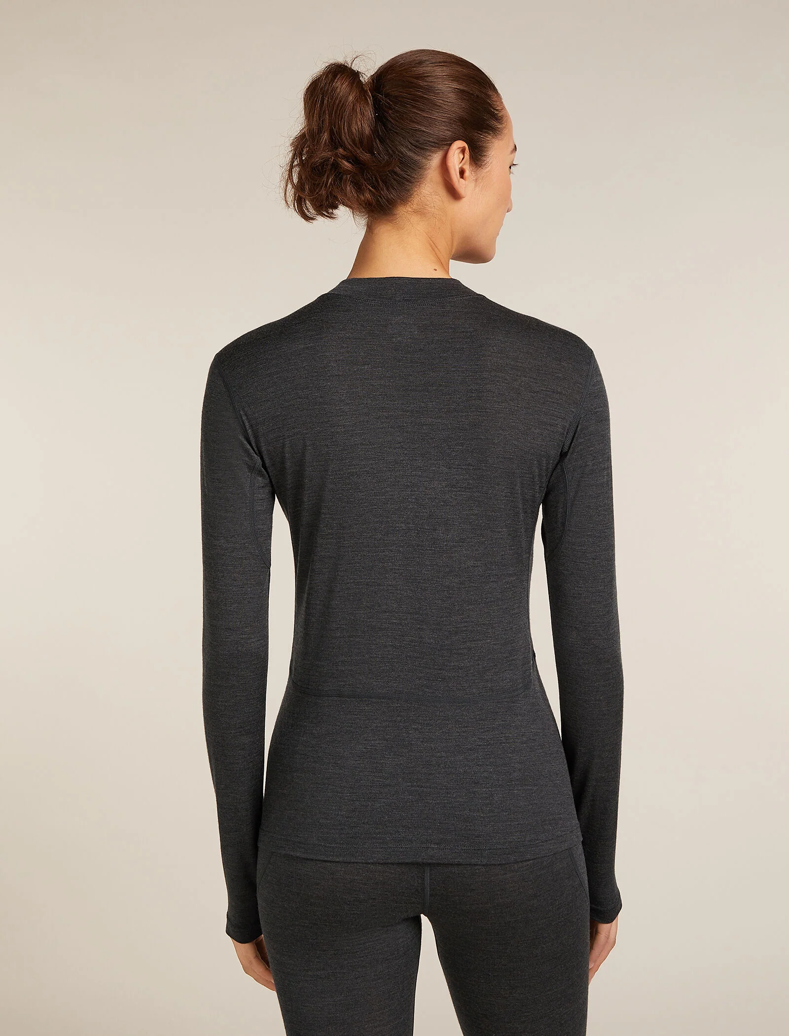 Women's 200 MerinoFine™ Ace Long Sleeve Mock Neck Thermal Top - Image 2