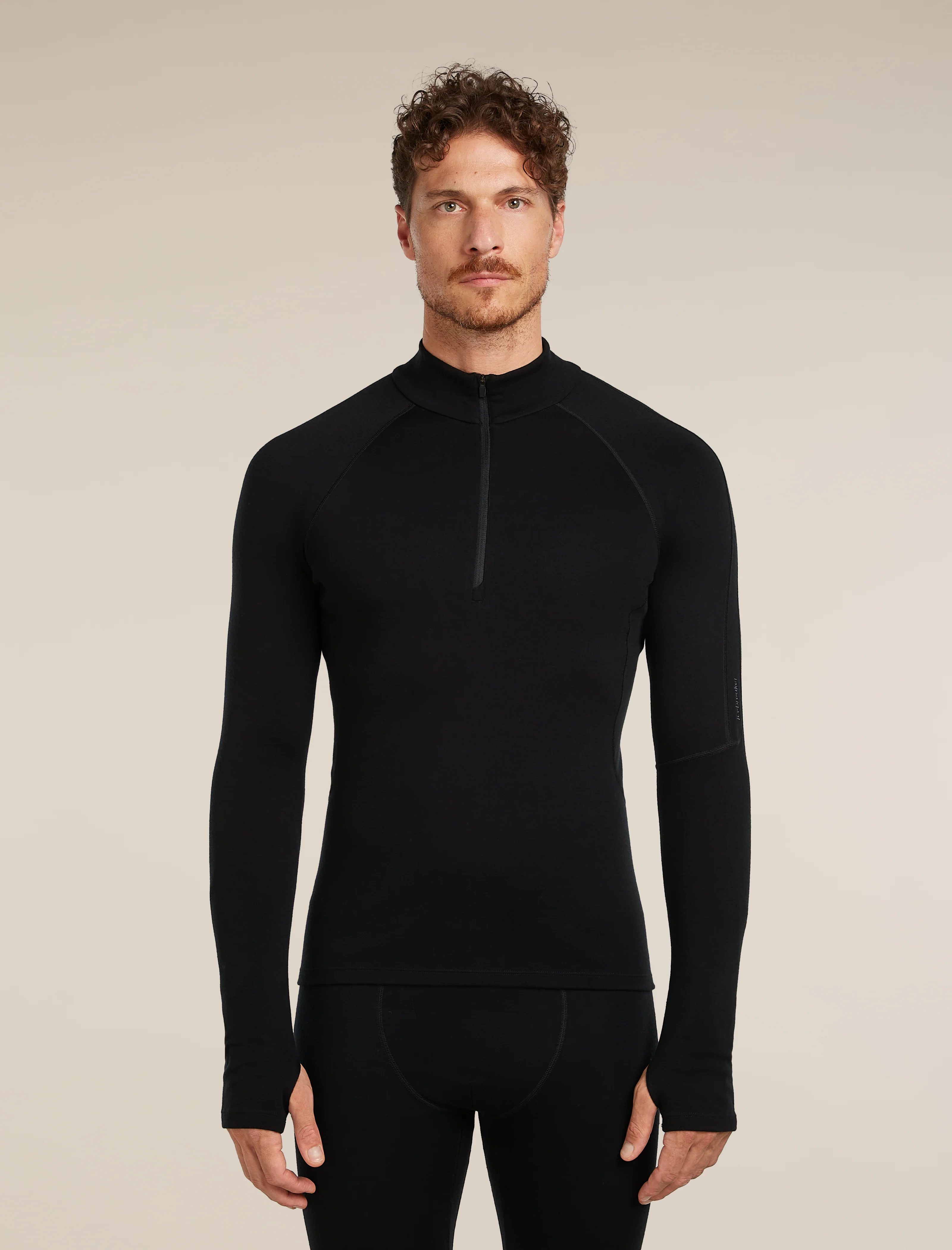 Men's 300 MerinoFine™ Polar Long Sleeve Half Zip Thermal Top