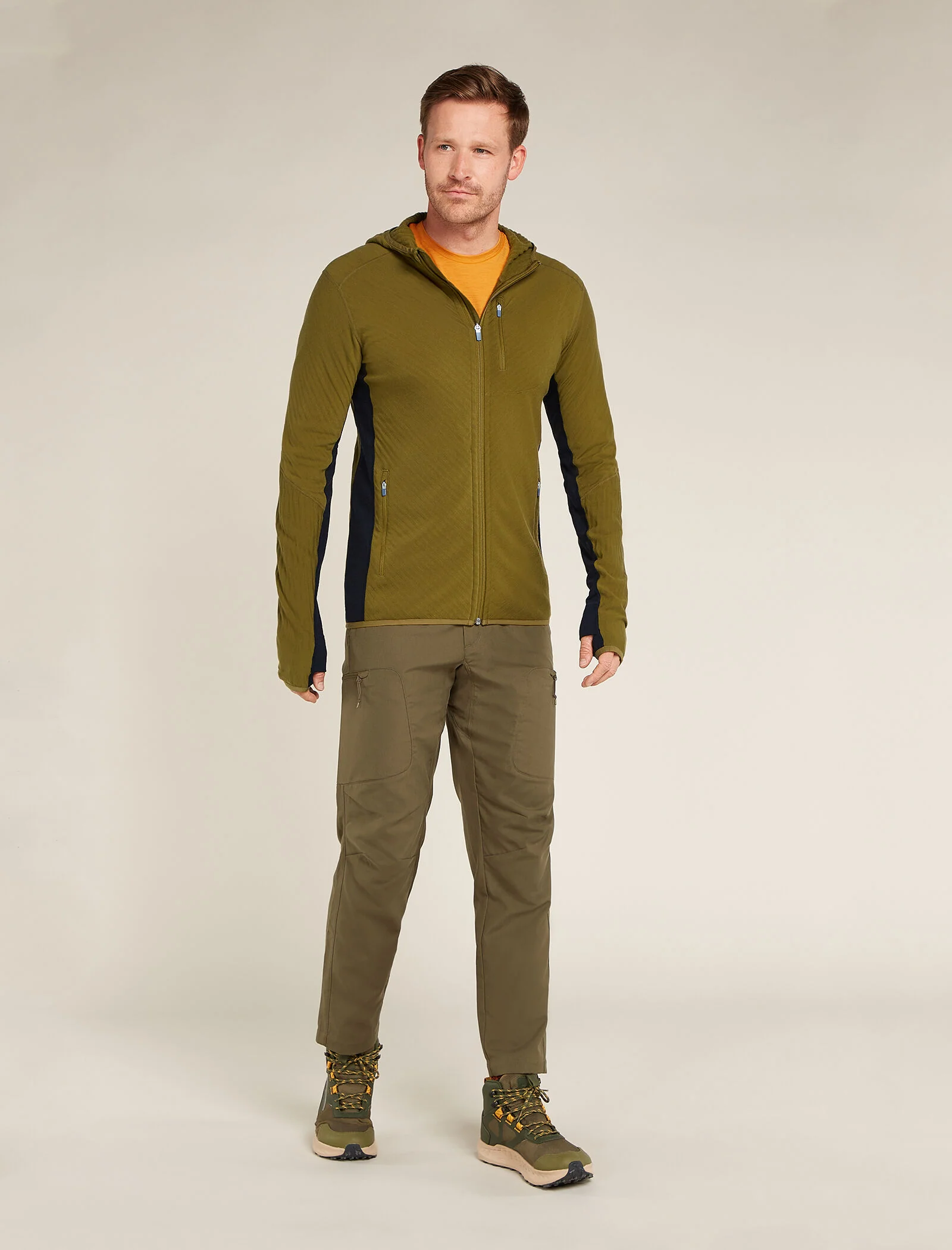 Men's Descender Long Sleeve Zip Hoodie - Image 3