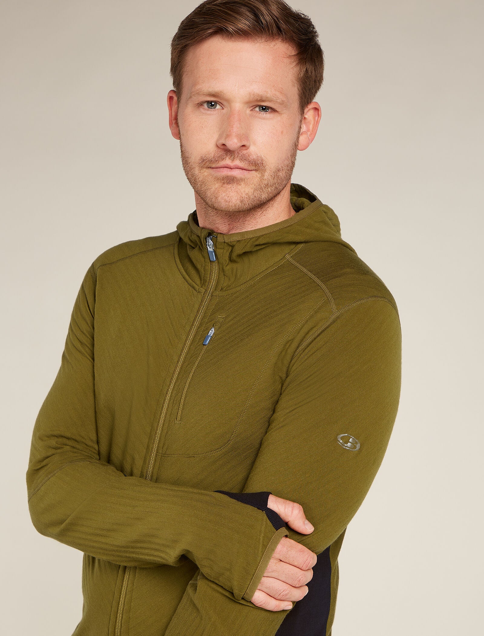 Men's Descender Long Sleeve Zip Hoodie - Image 5