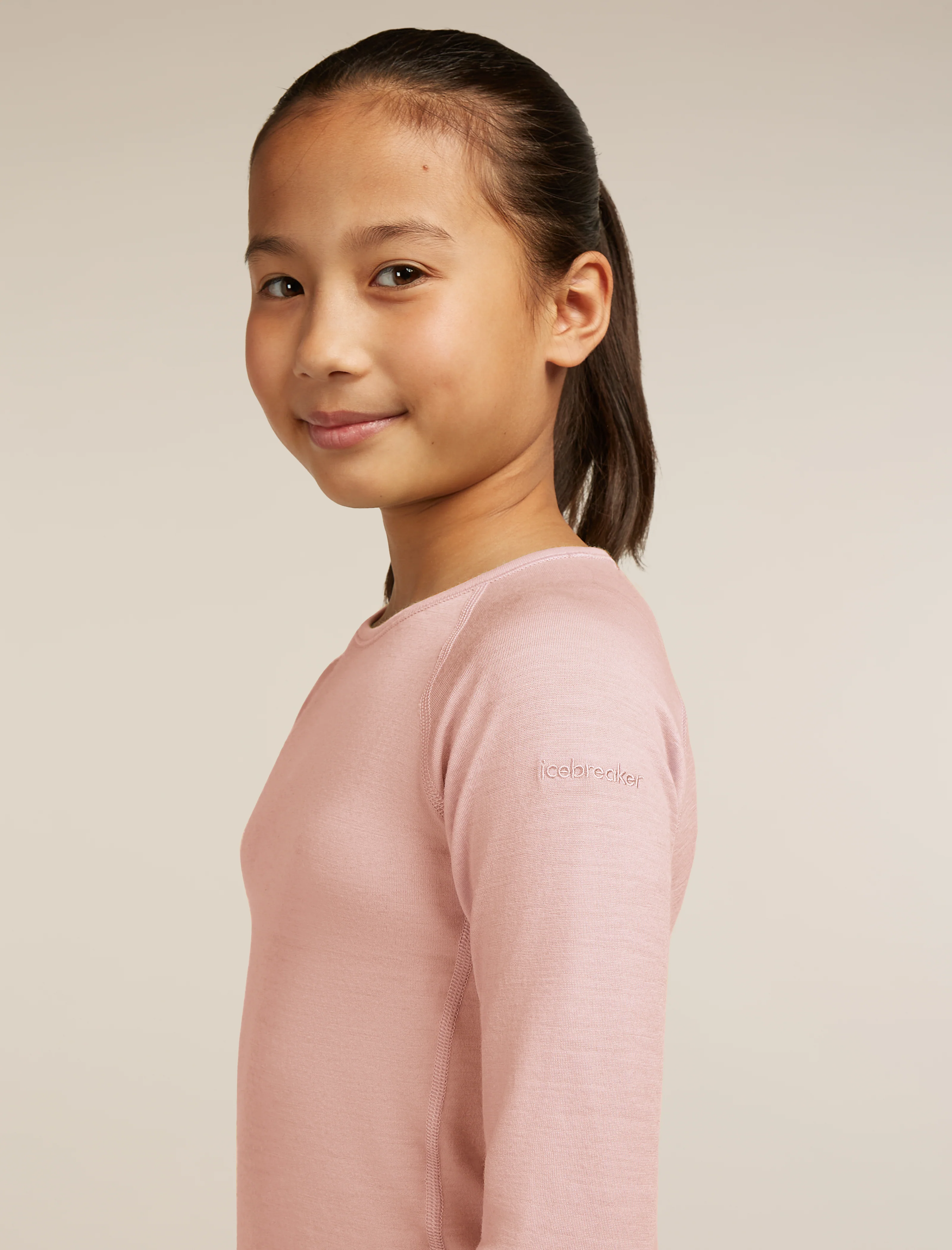 Kids' Merino 200 Oasis Long Sleeve Crewe - Image 5