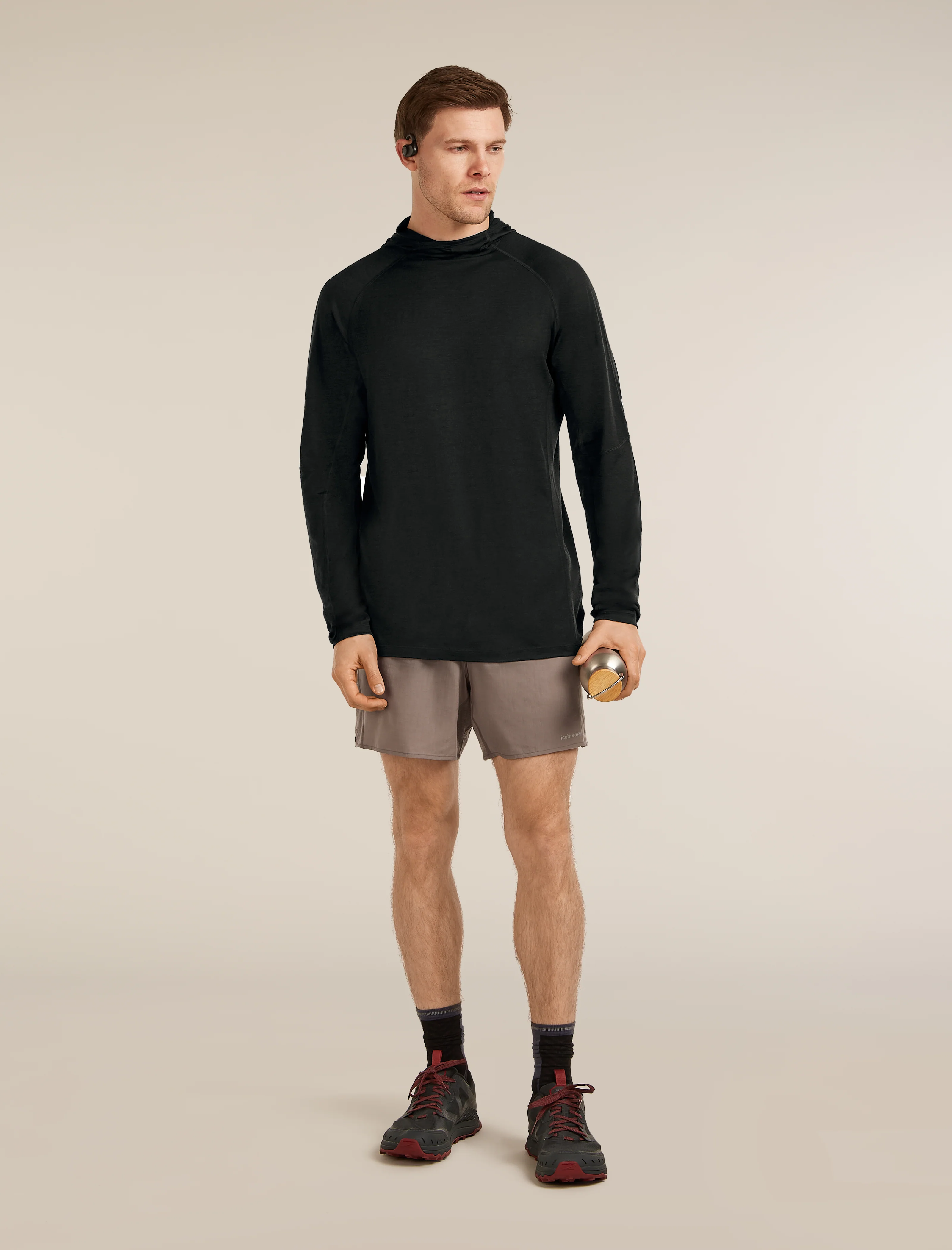 Men's 150 MerinoFine™ Ace Long Sleeve Hoodie UPF - Image 4