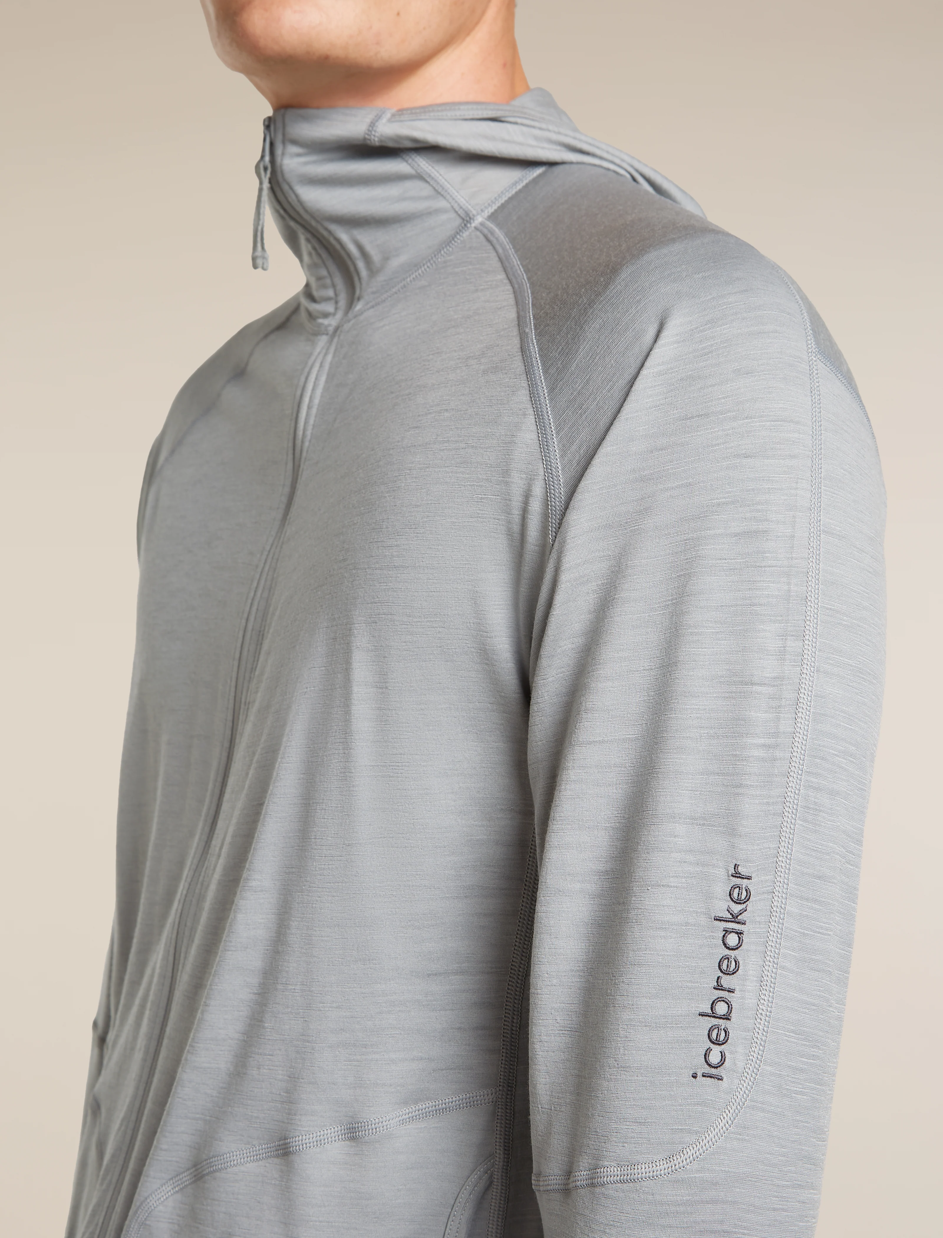 Men's 150 MerinoFine™ Ace Long Sleeve Zip Hoodie - Image 11