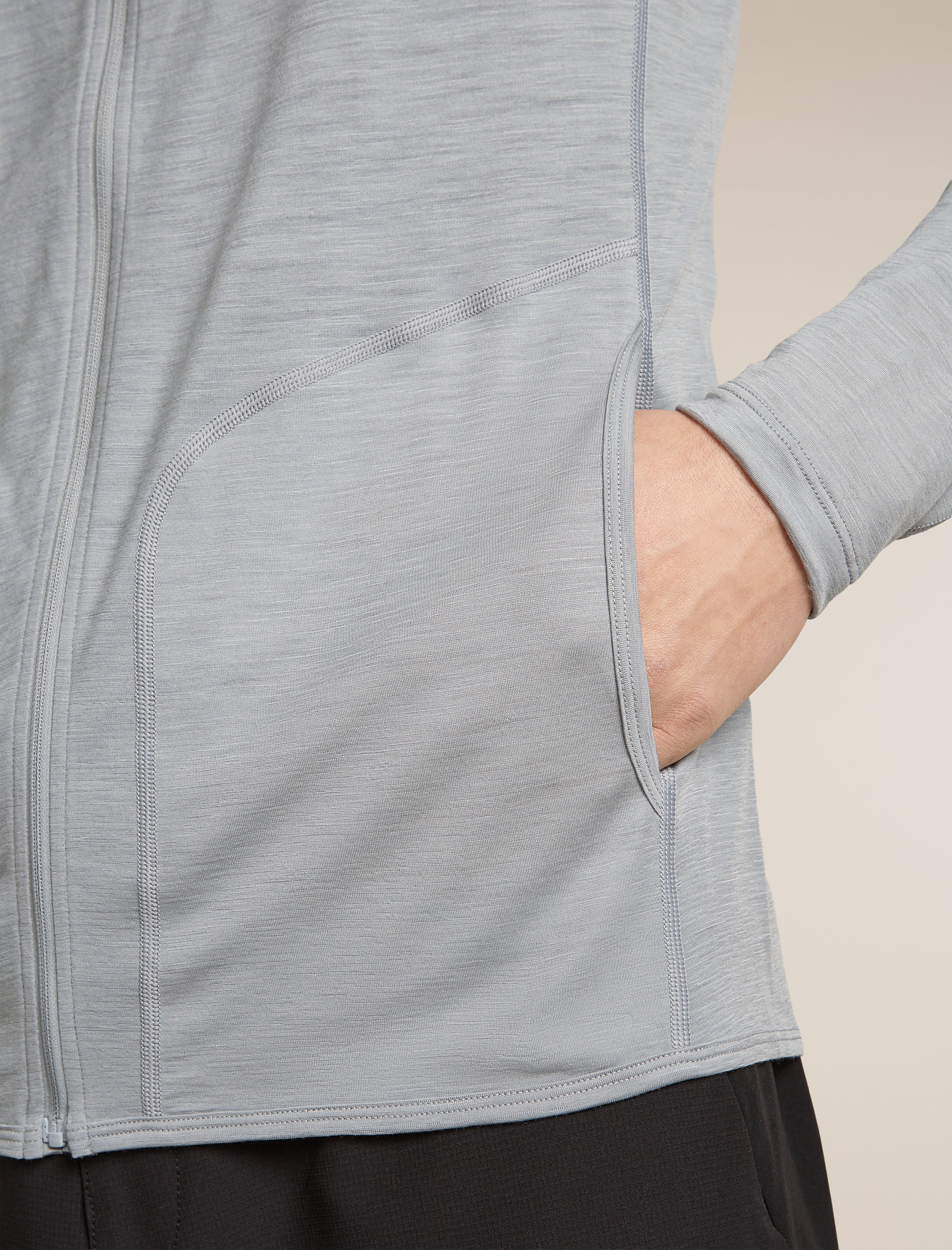 Men's 150 MerinoFine™ Ace Long Sleeve Zip Hoodie - Image 15