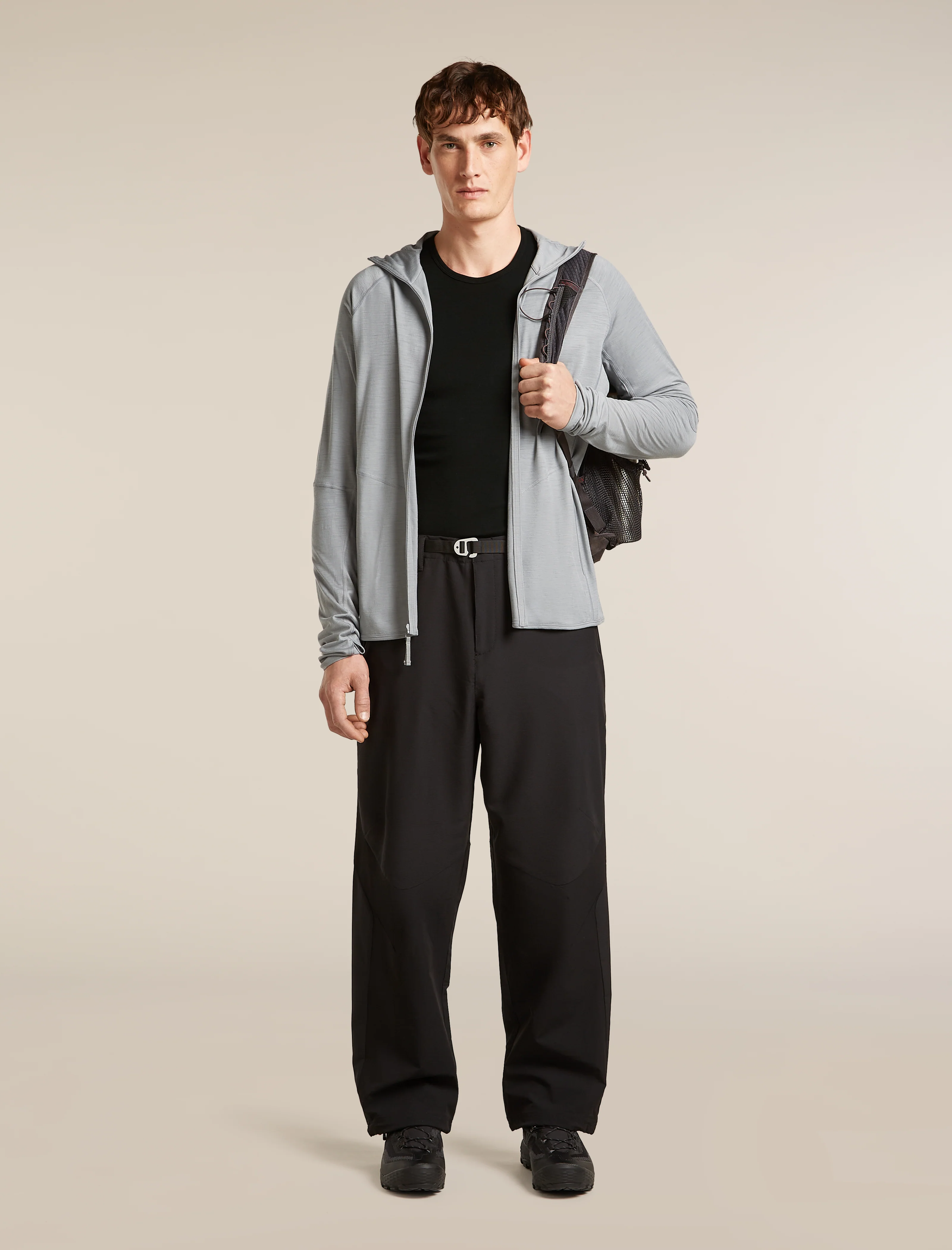 Men's 150 MerinoFine™ Ace Long Sleeve Zip Hoodie - Image 4