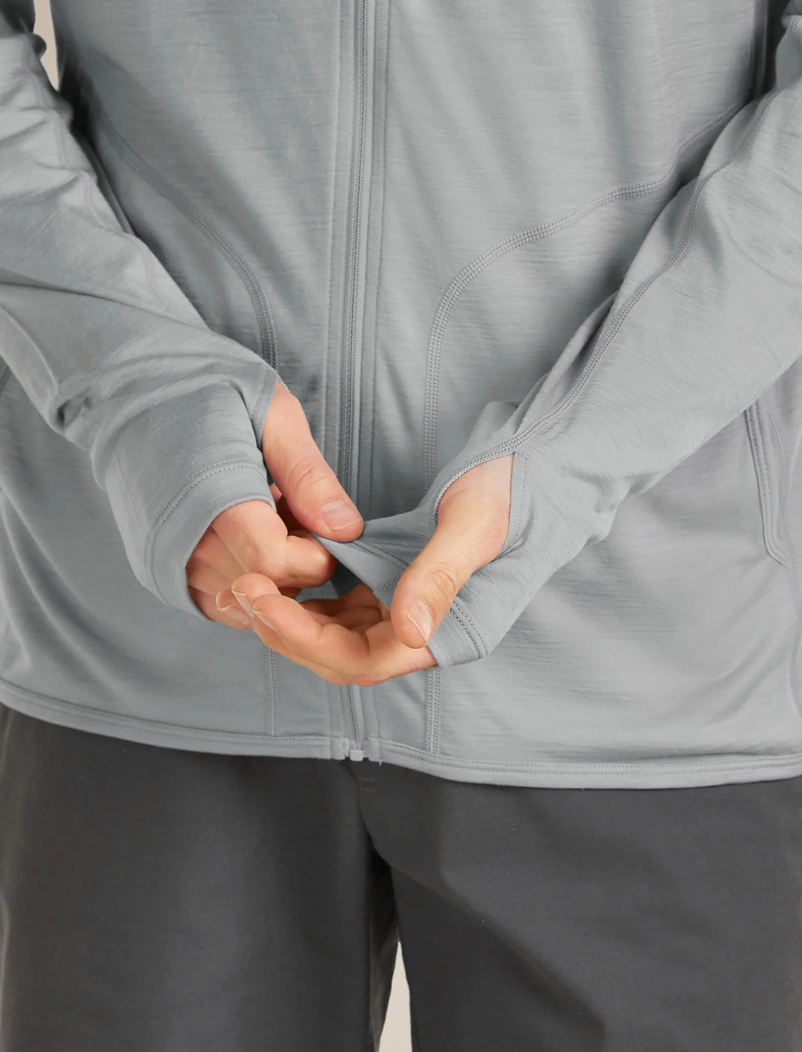 Men's 150 MerinoFine™ Ace Long Sleeve Zip Hoodie - Image 9