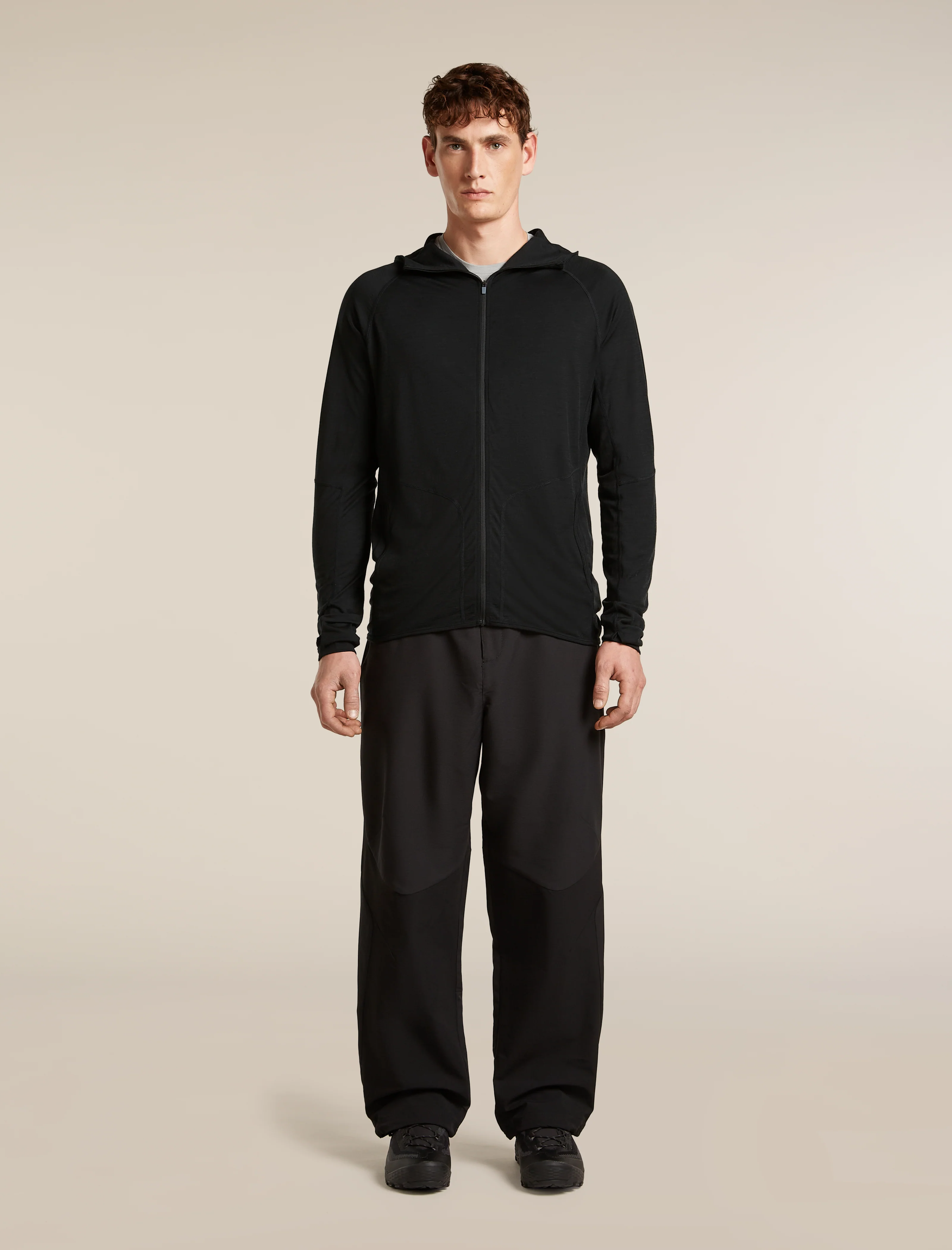 Men's 150 MerinoFine™ Ace Long Sleeve Zip Hoodie UPF - Image 3