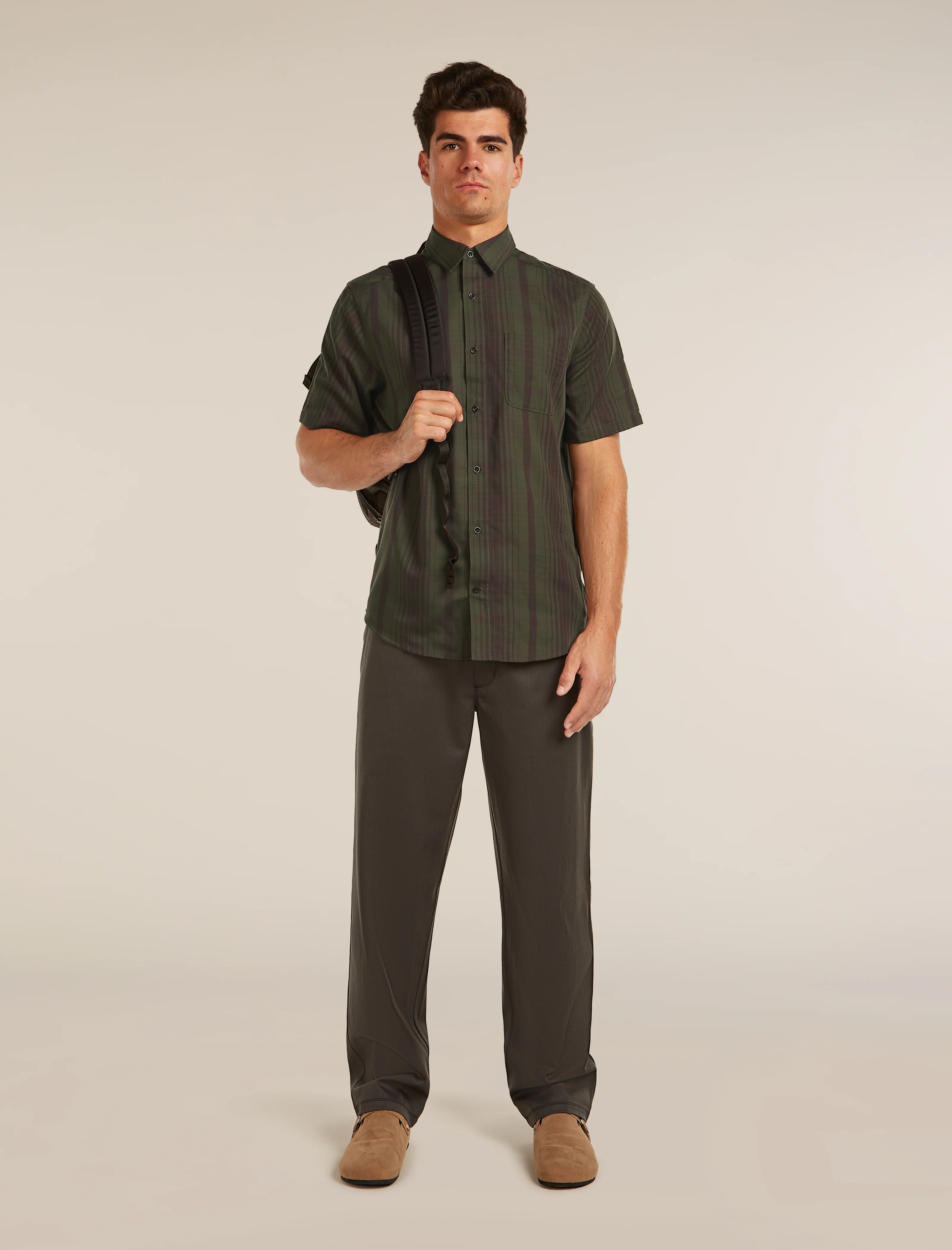 Men's Merino 125 Cool-Lite™ Steveston Short Sleeve Plaid Shirt - Image 4