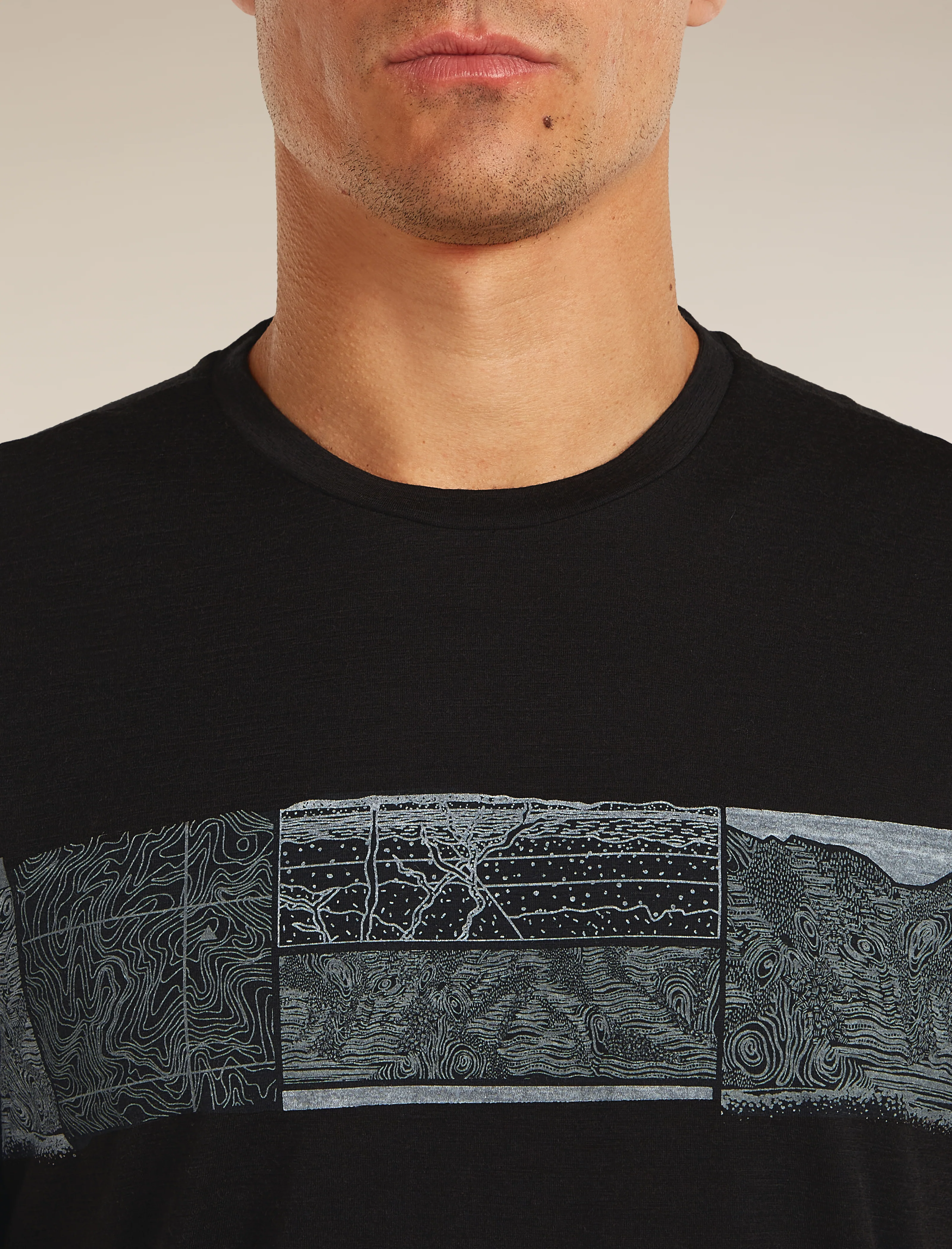 Men's Merino 150 Tech Lite Short Sleeve Tee Elevation Line - Image 6