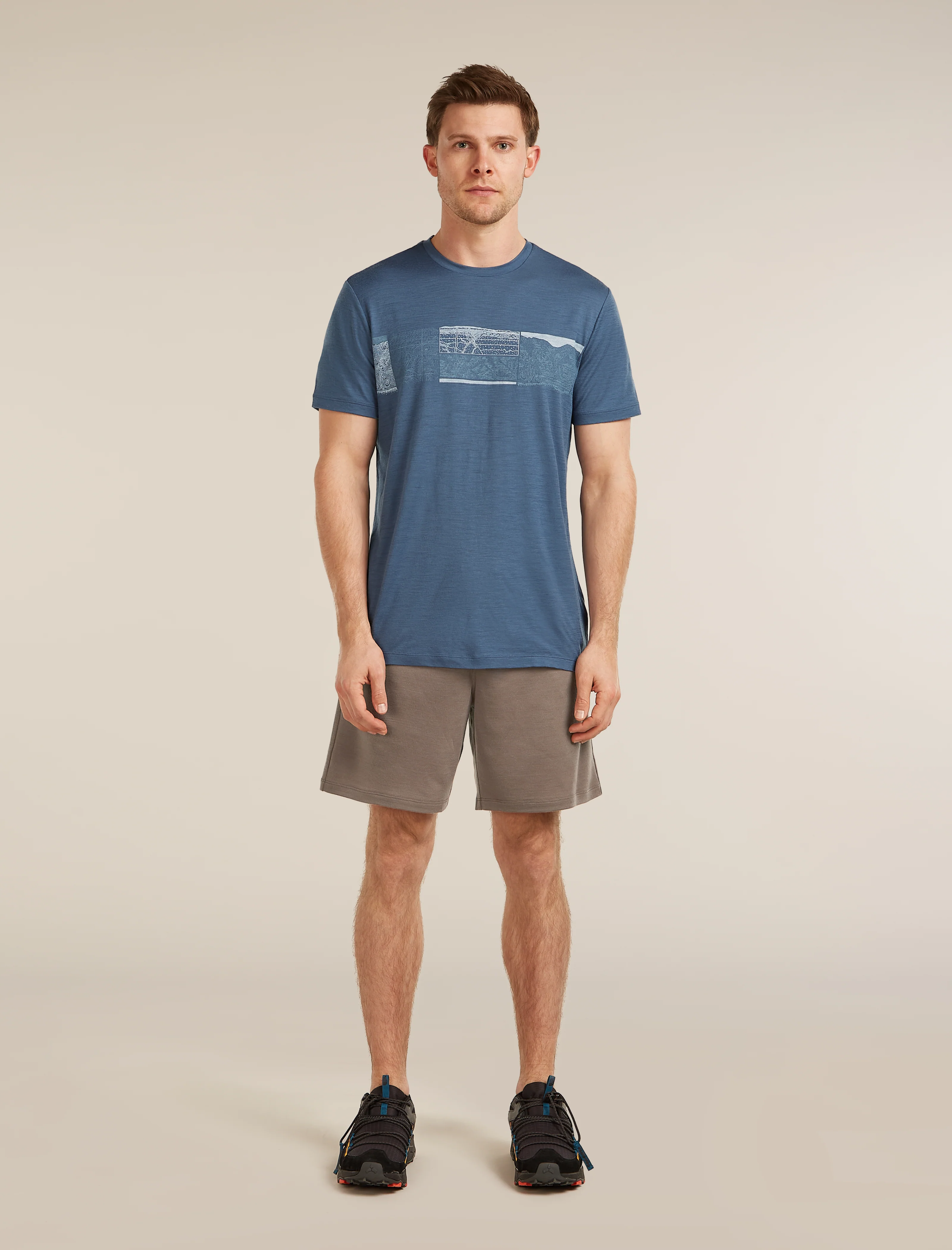 Men's Merino 150 Tech Lite Short Sleeve Tee Elevation Line - Image 3