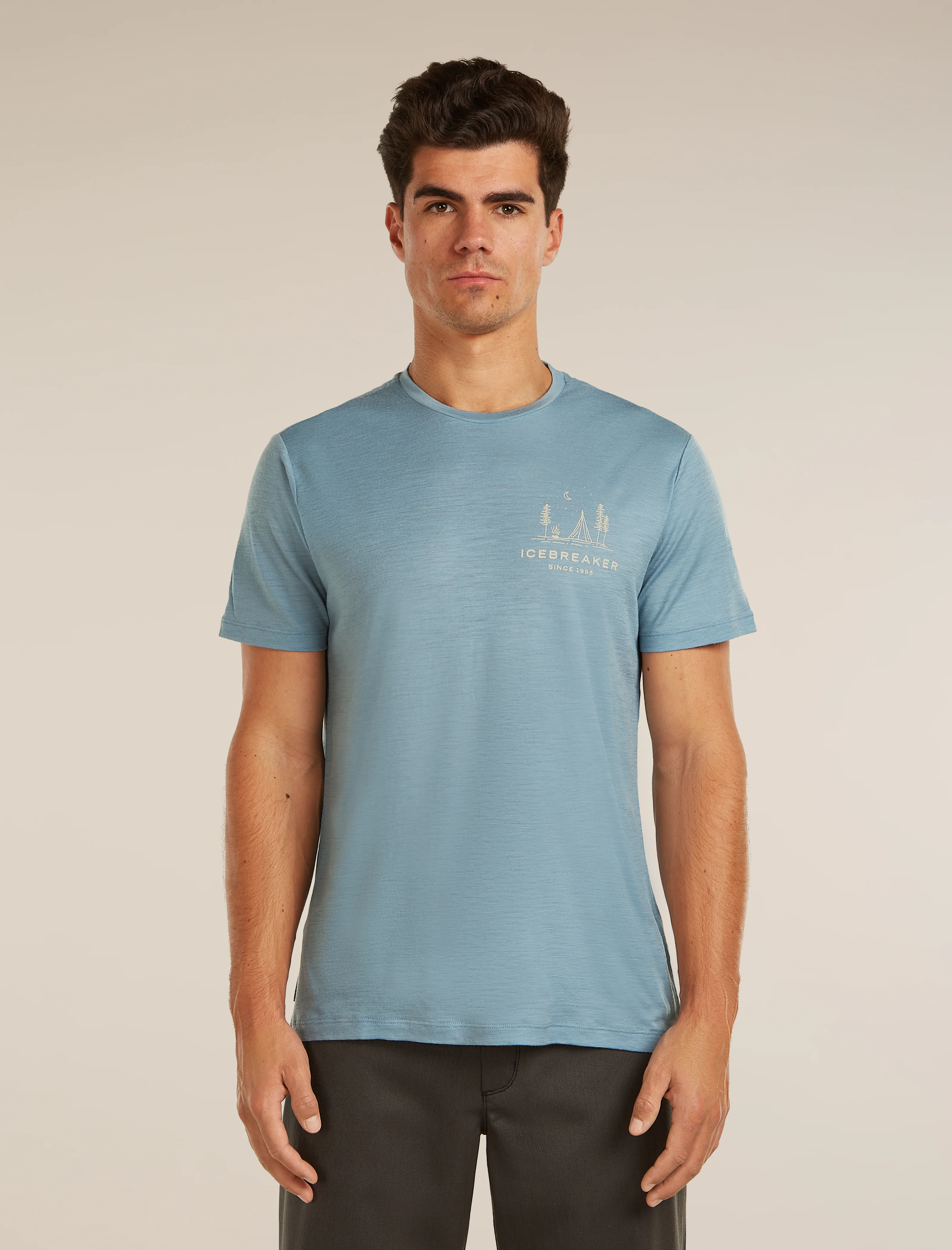 Men's Merino 150 Tech Lite Short Sleeve Tee Peaceful Pass - Image 2