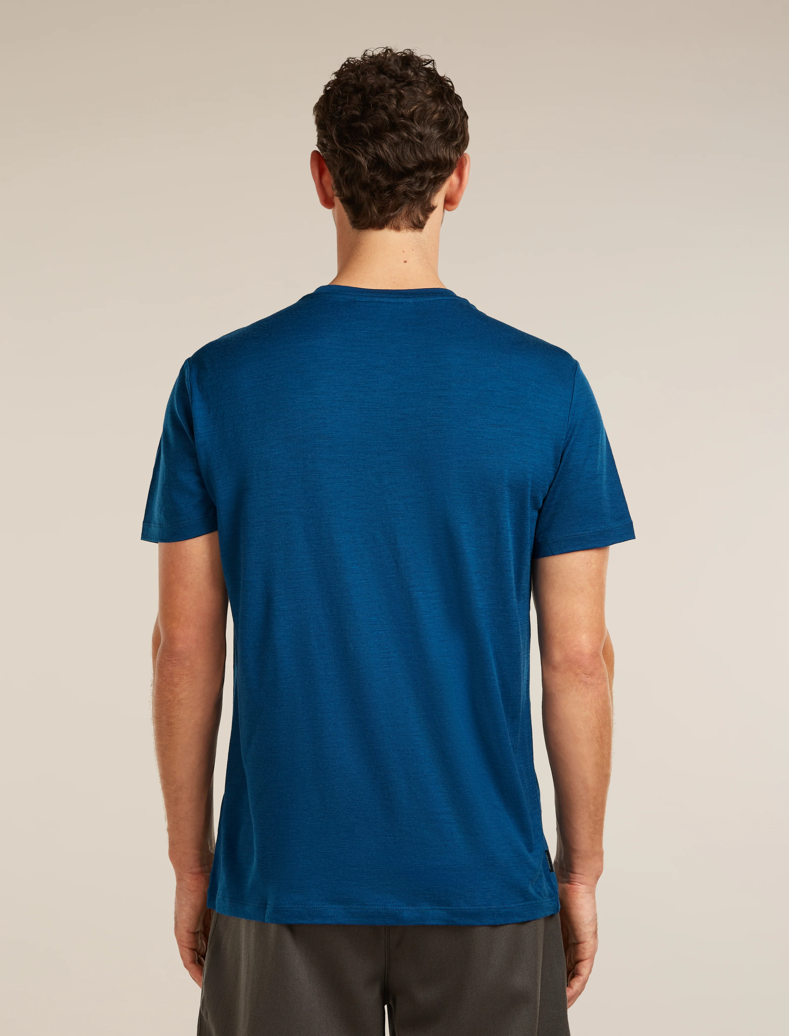 Men's Merino 150 Tech Lite Short Sleeve Tee Range Stripes - Image 2