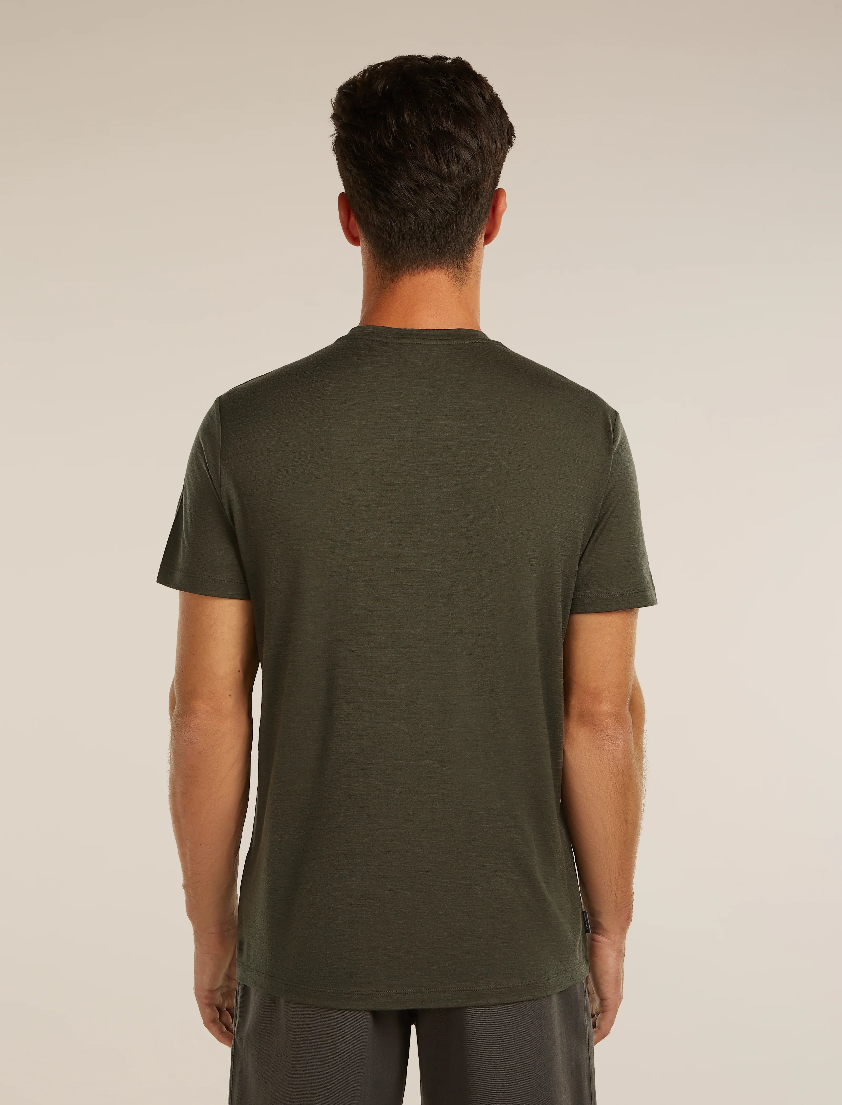 Men's Merino 150 Tech Lite Short Sleeve Tee Range Stripes - Image 2