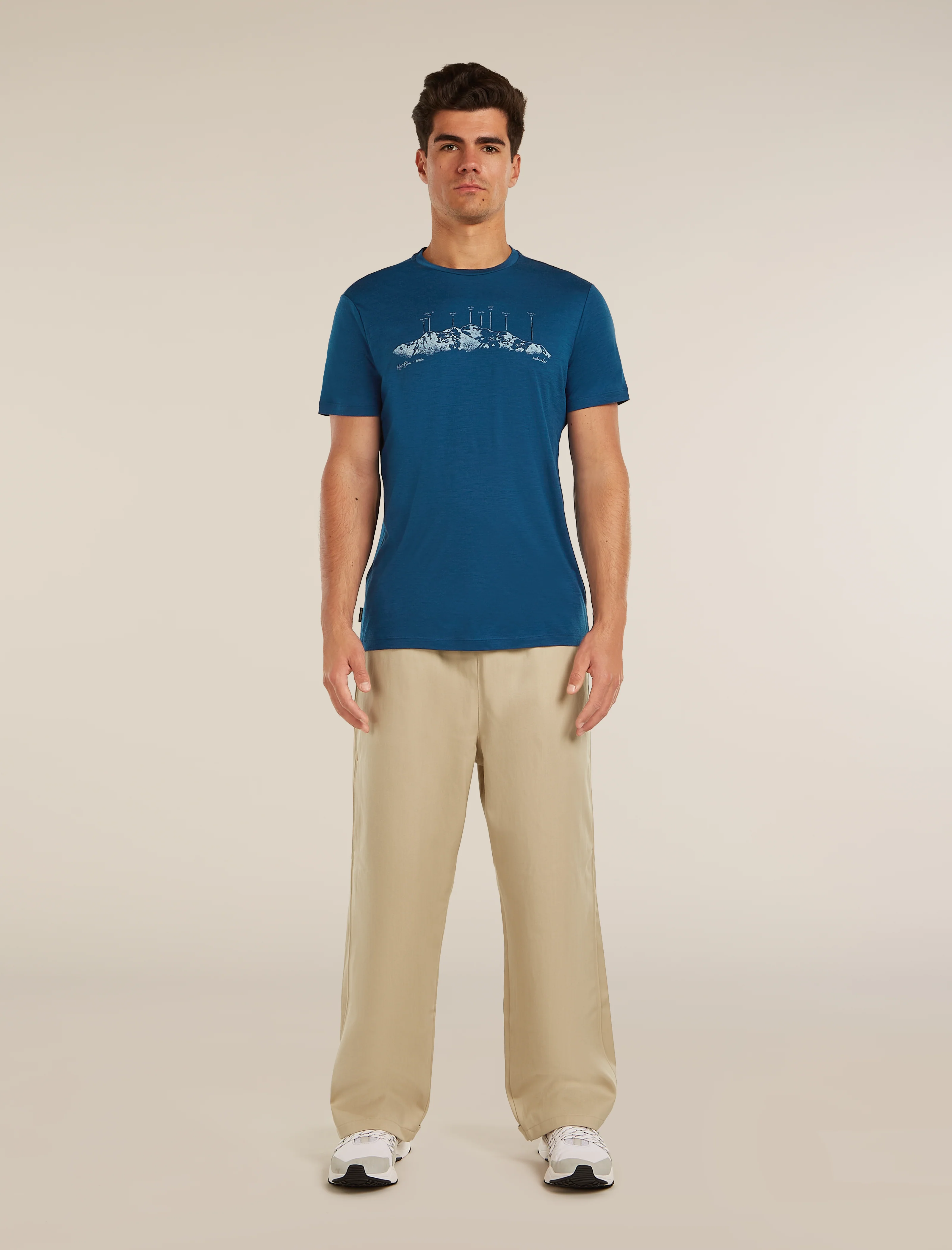 Men's Merino 150 Tech Lite Short Sleeve Tee The Peaks - Image 3