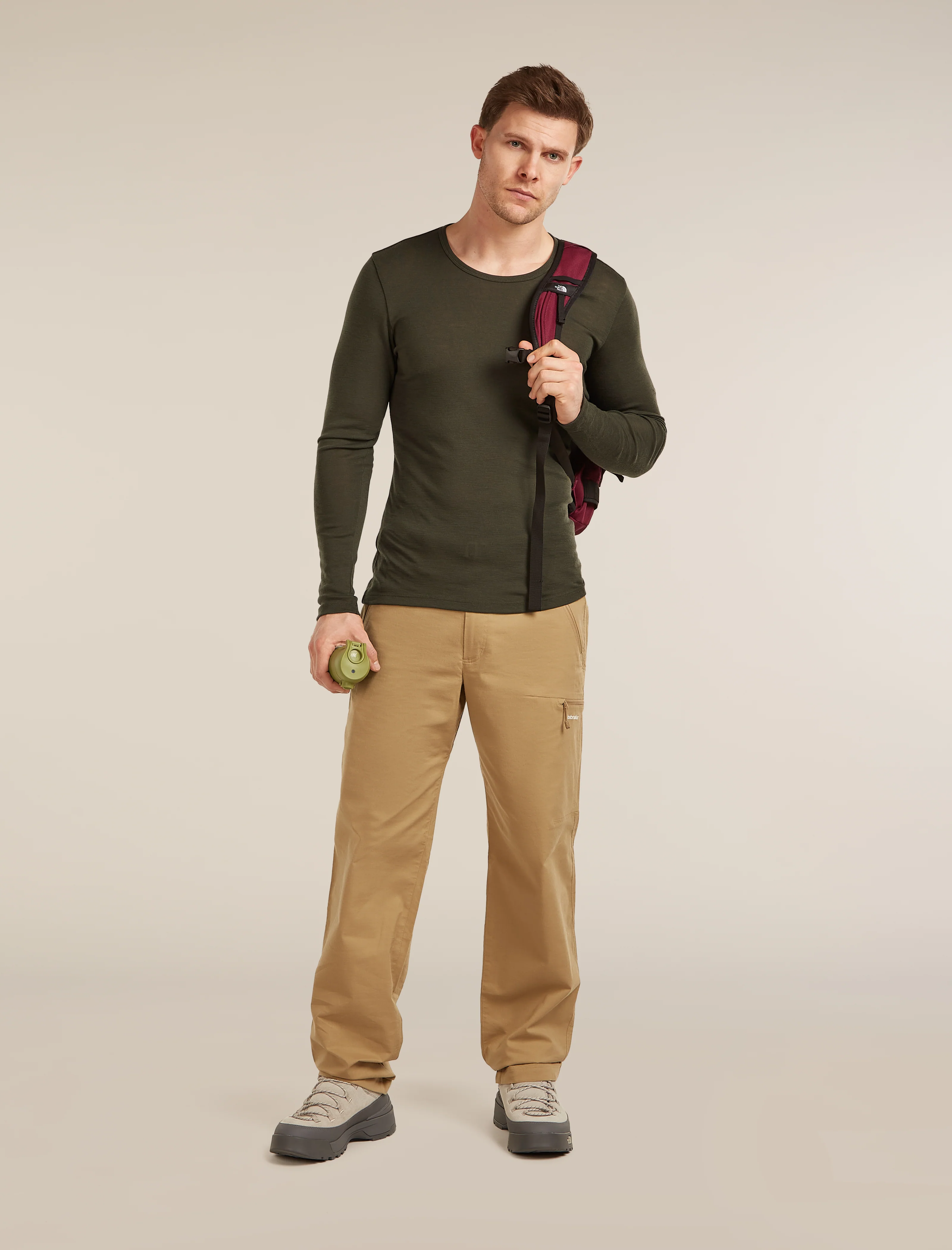 Men's Merino 175 Everyday Long Sleeve Crewe - Image 4
