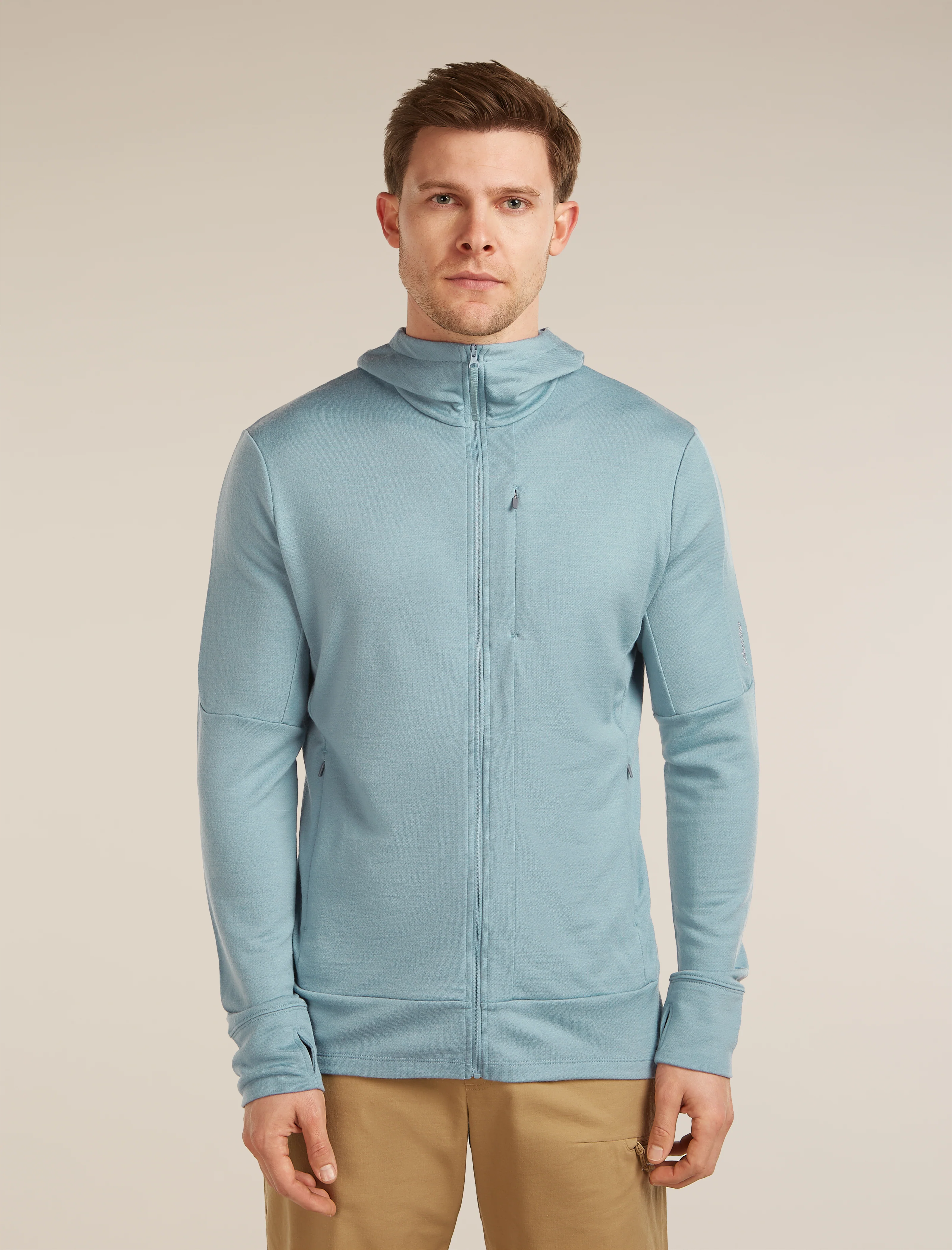 Men's Merino 260 Quantum Long Sleeve Zip Hoodie