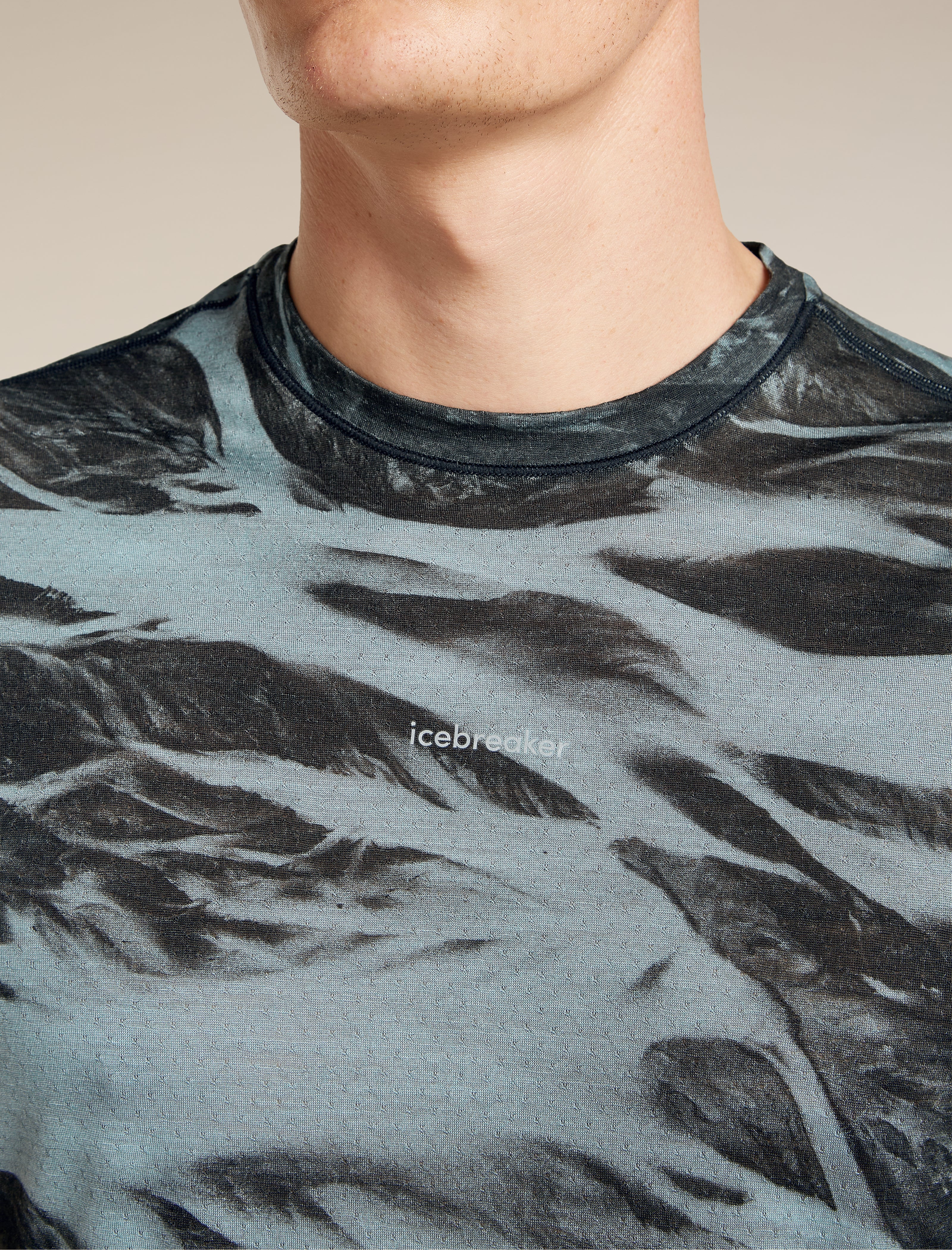 Men's Merino Blend 125 Cool-Lite™ Speed Short Sleeve Tee Motion AOP - Image 8