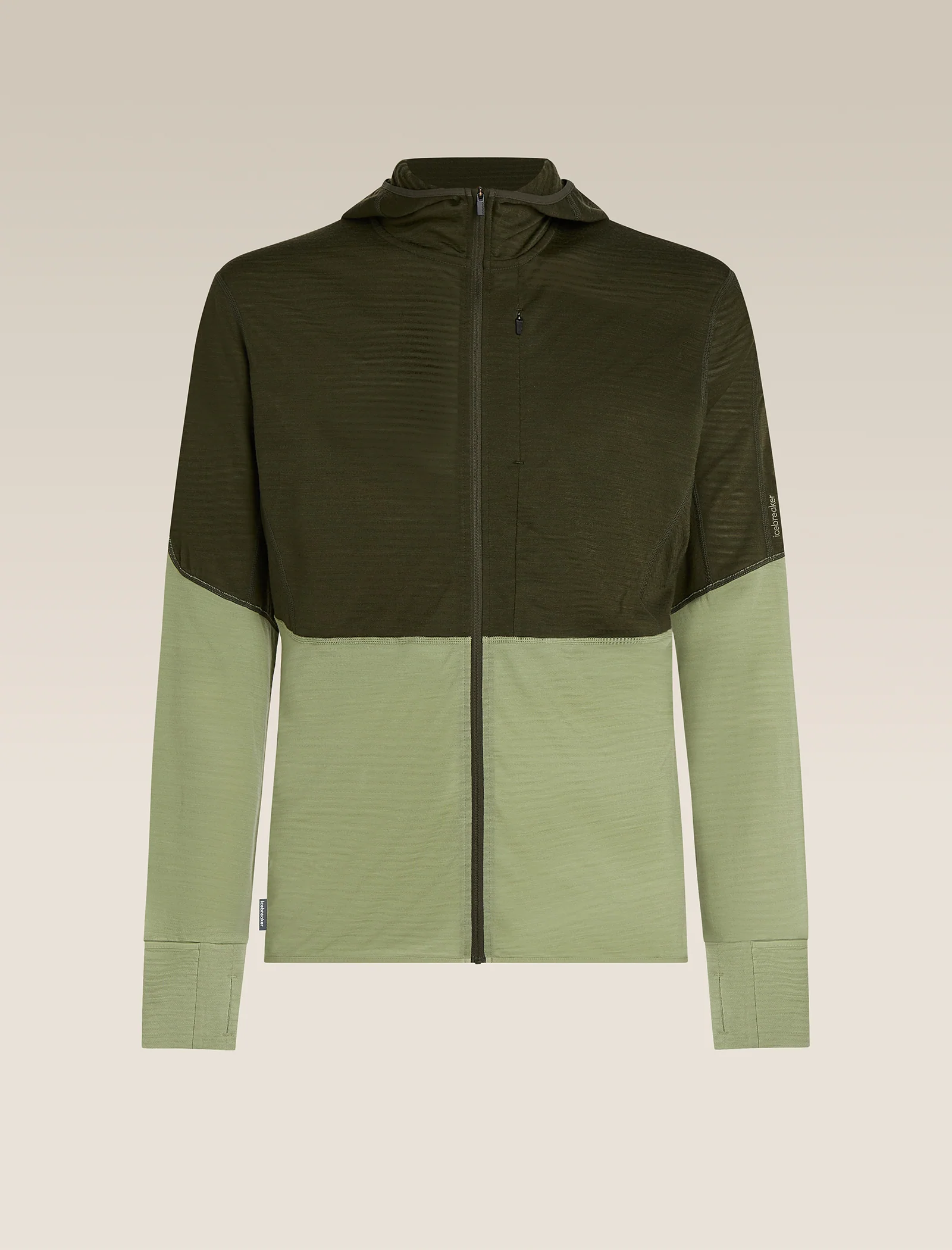 Men's Merino Blend 200 RealFleece™ Descender Long Sleeve Zip Hoodie - Image 11