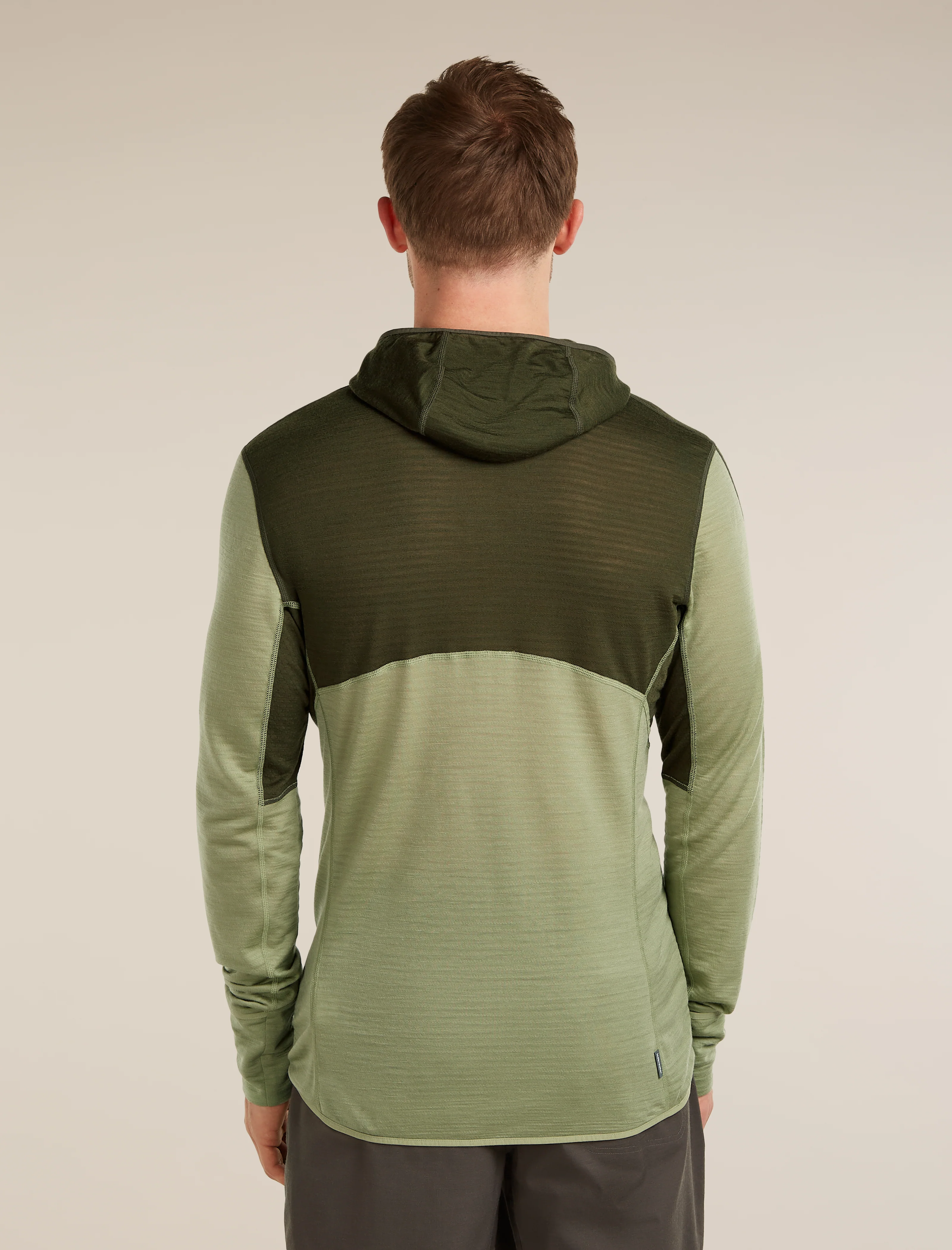 Men's Merino Blend 200 RealFleece™ Descender Long Sleeve Zip Hoodie - Image 2