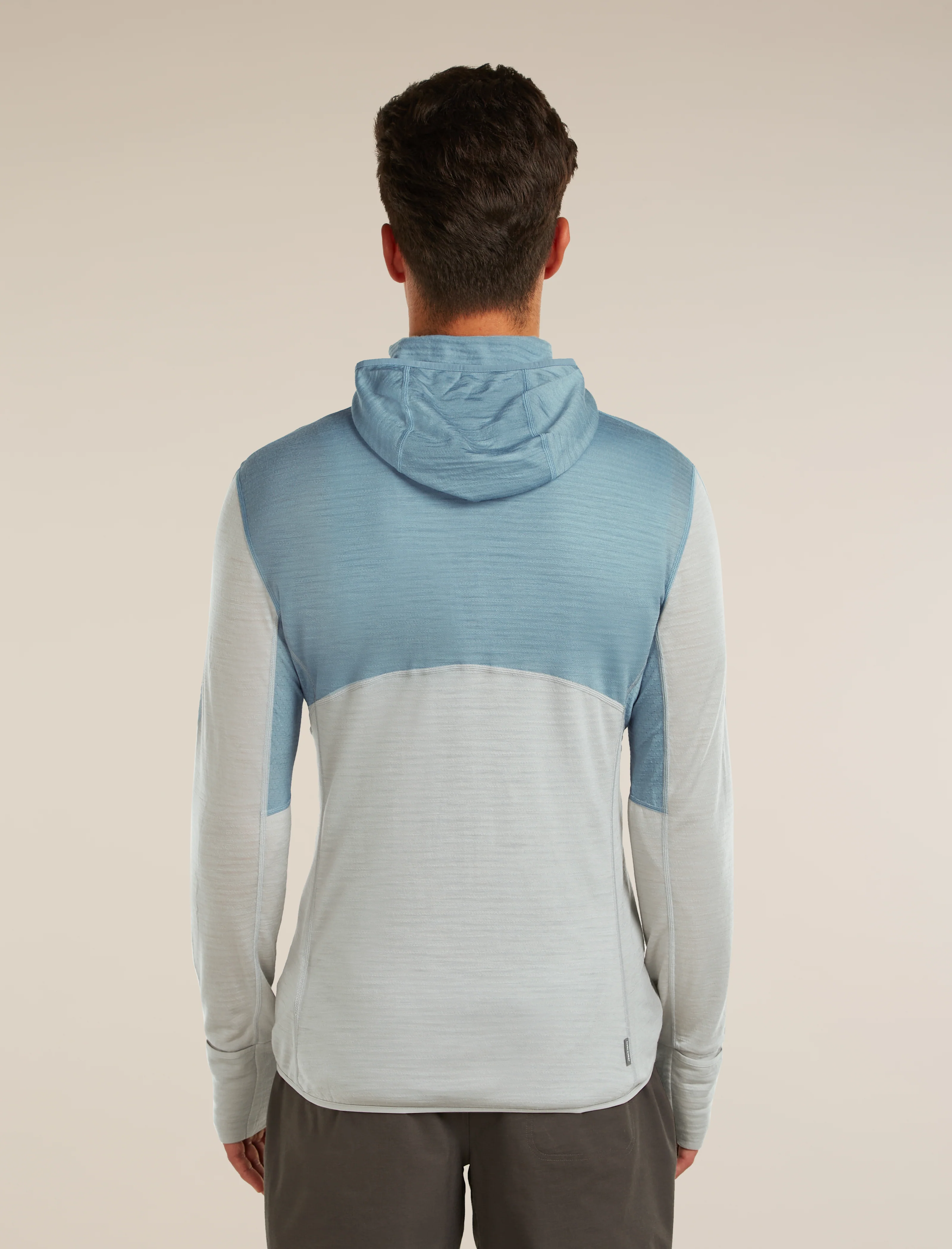 Men's Merino Blend 200 RealFleece™ Descender Long Sleeve Zip Hoodie - Image 2