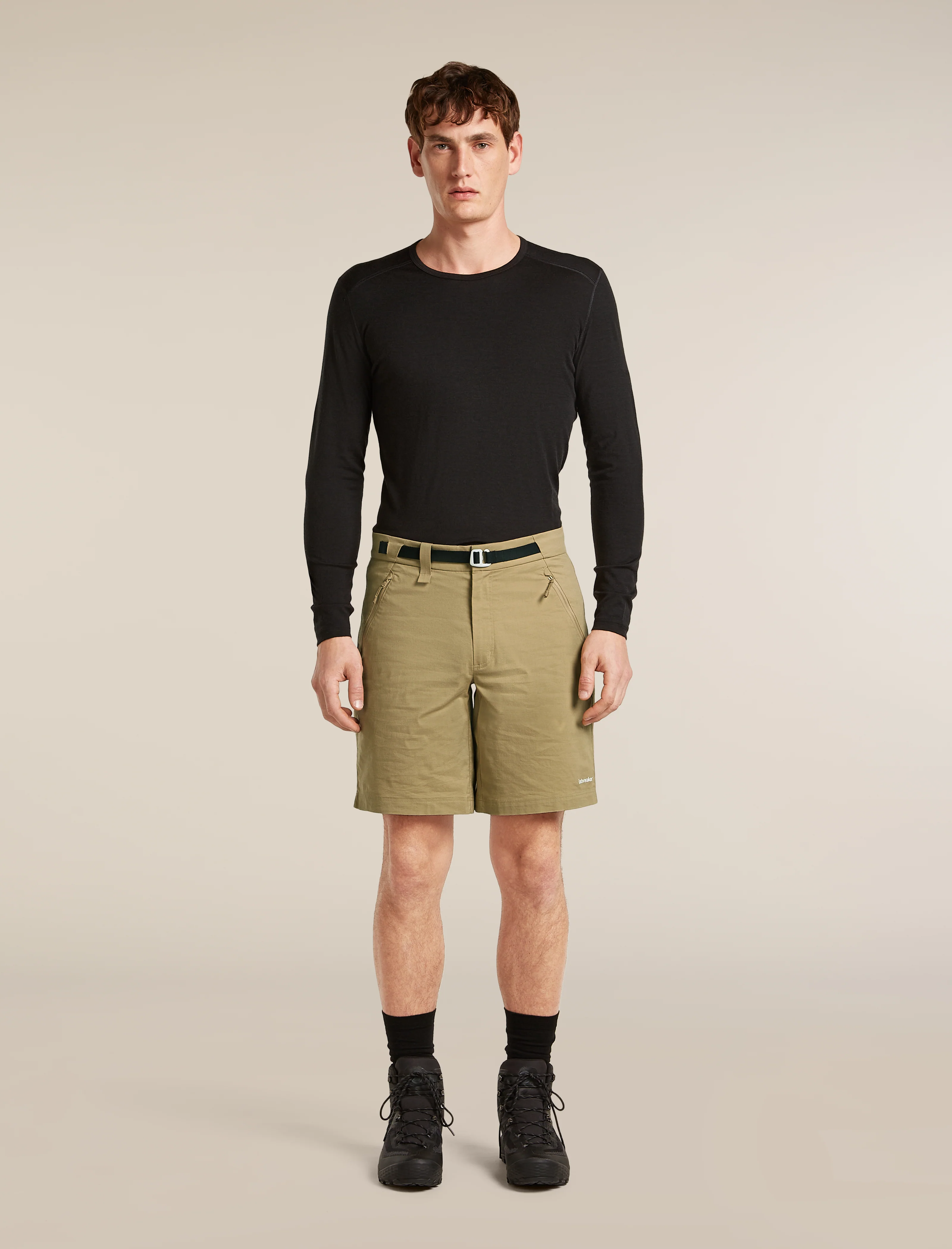 Men's Merino Blend Elevation Stretch 9" Shorts - Image 3