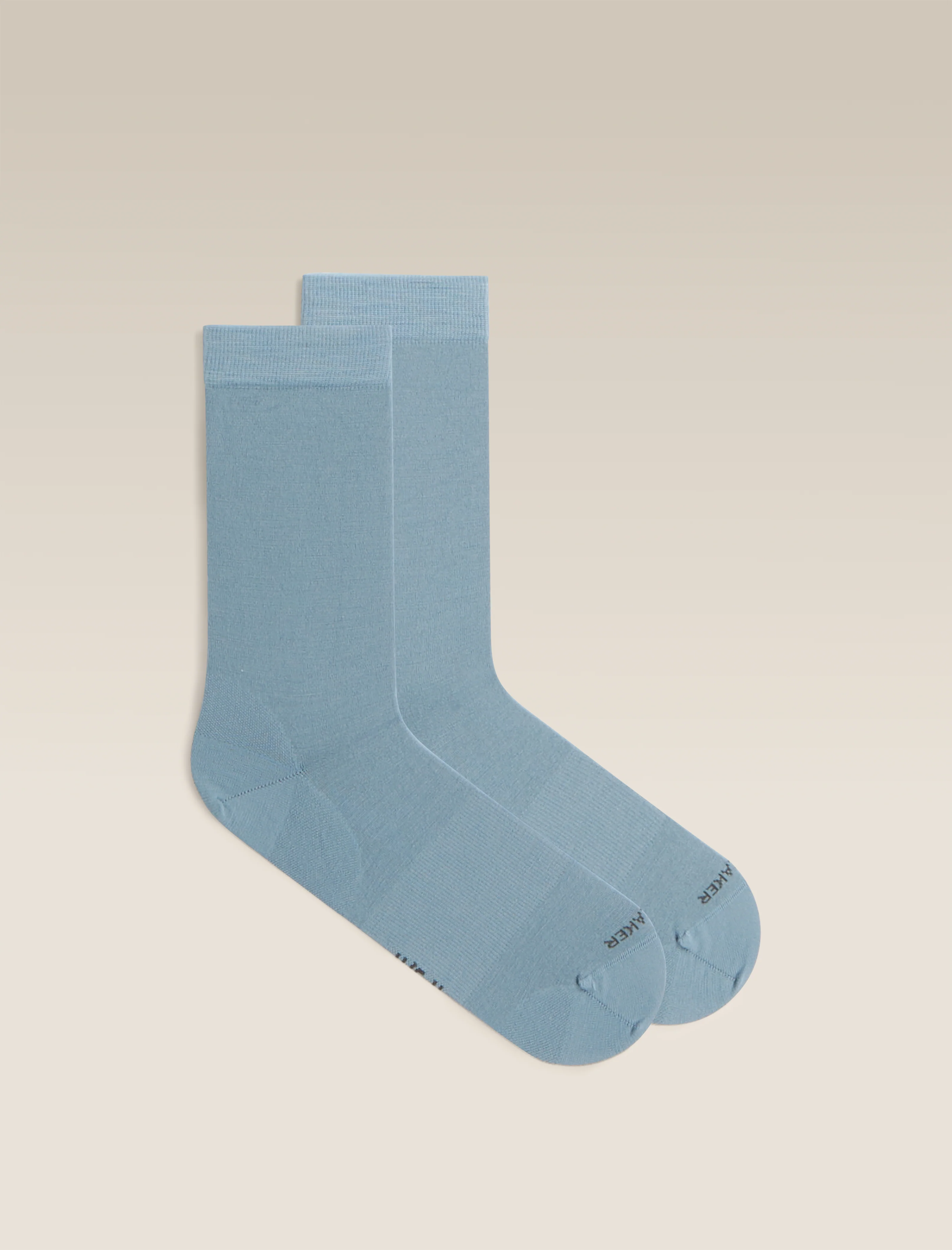 Men's Merino Lifestyle Fine Gauge Crew Socks