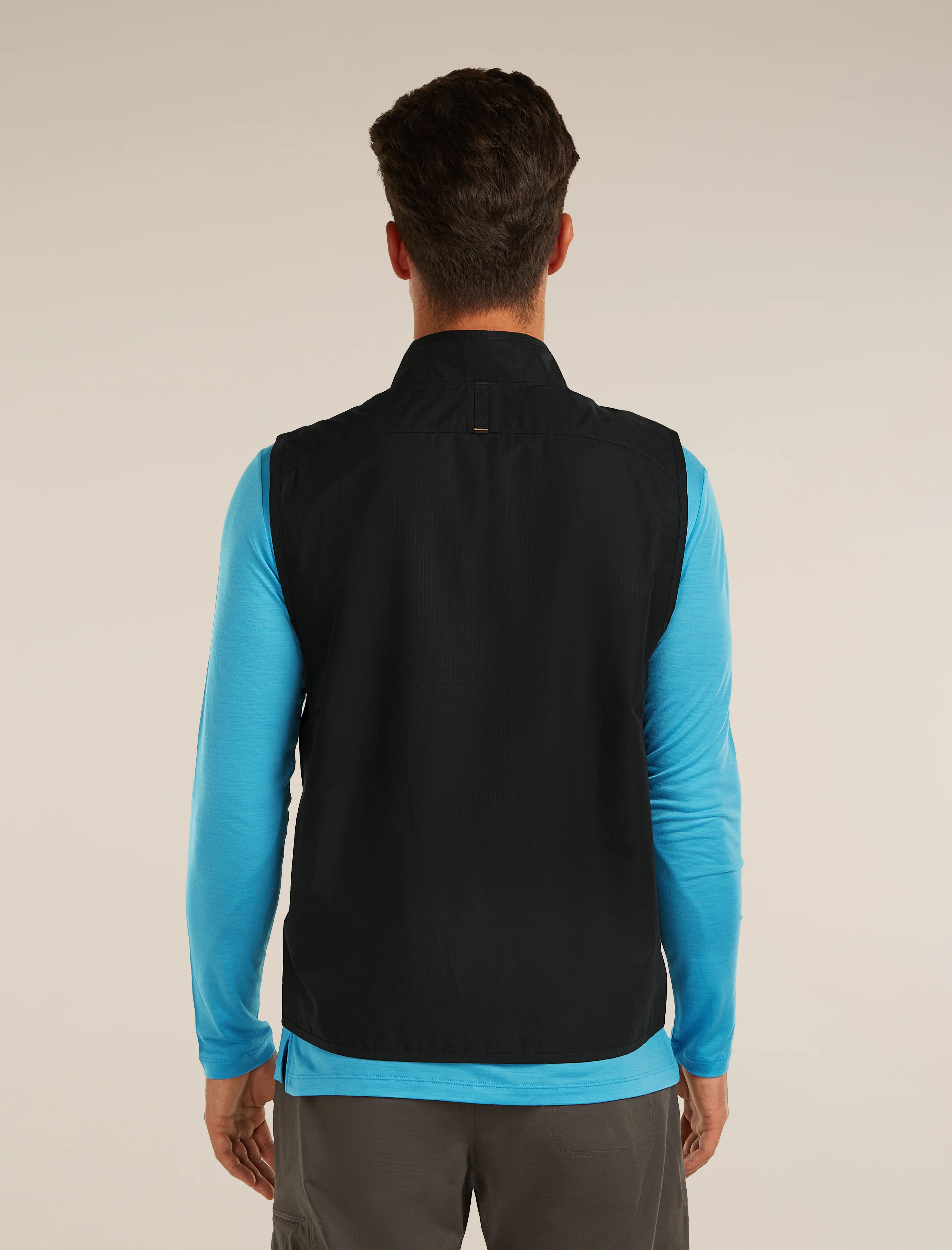 Men's Shell+™ Cotton Elevation Windbreaker Vest - Image 2