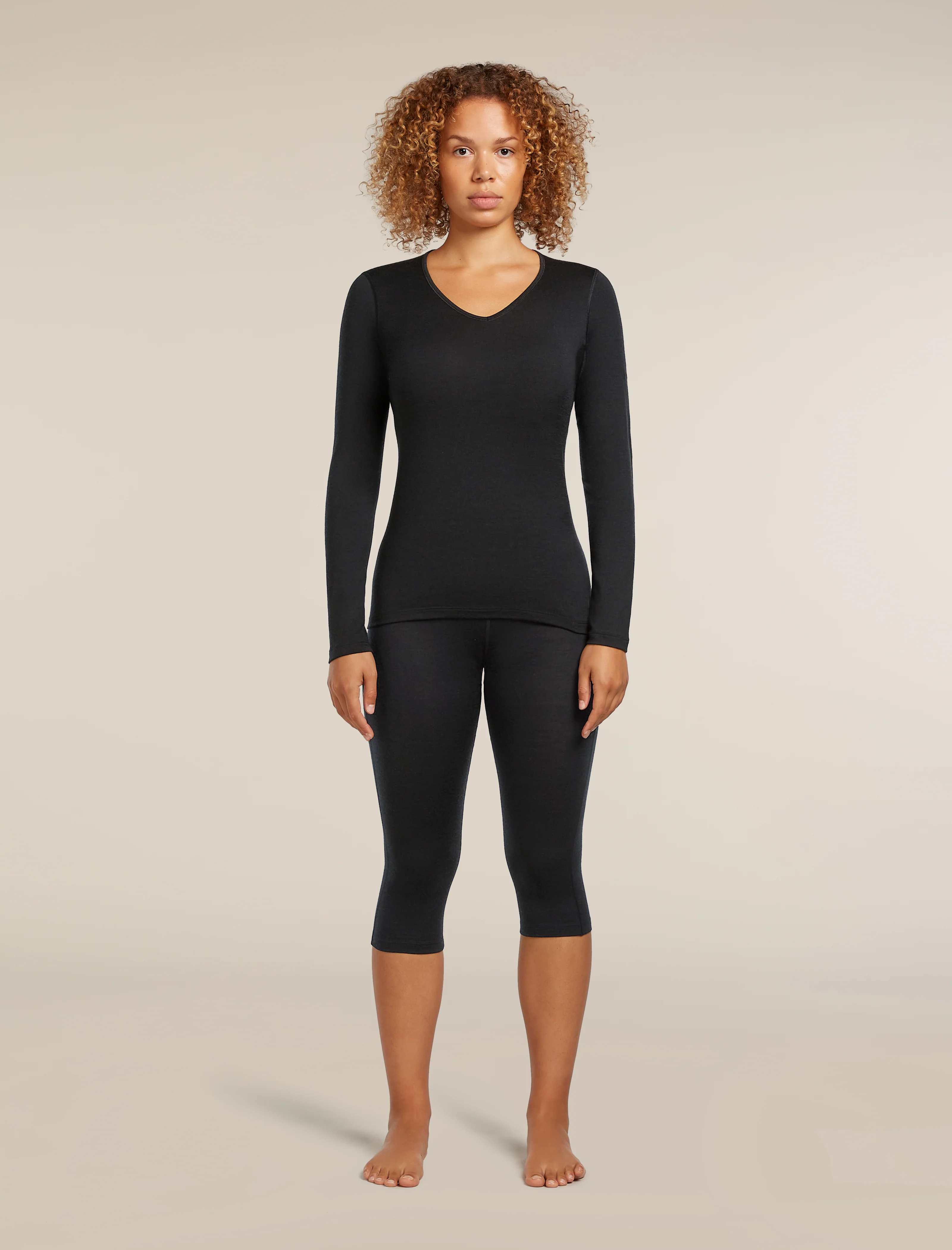 Women's Merino 200 Oasis 3/4 Thermal Leggings - Image 3