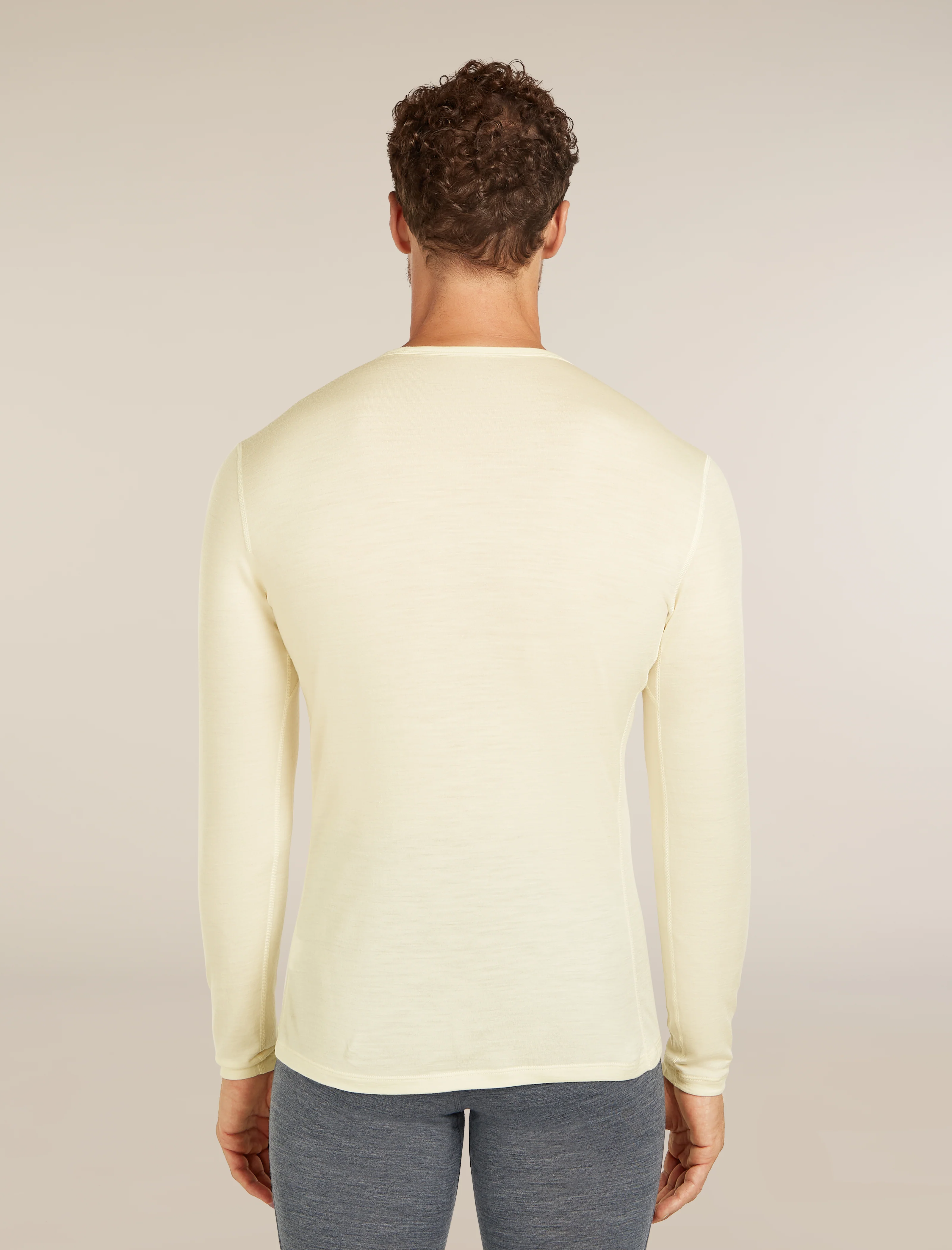 Men's Merino 200 Oasis Long Sleeve Crewe Thermal Top - Image 2
