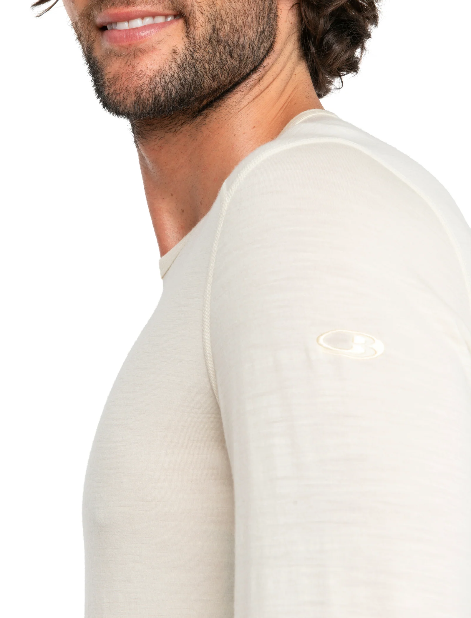 Men's Merino 200 Oasis Long Sleeve Crewe Thermal Top - Image 5