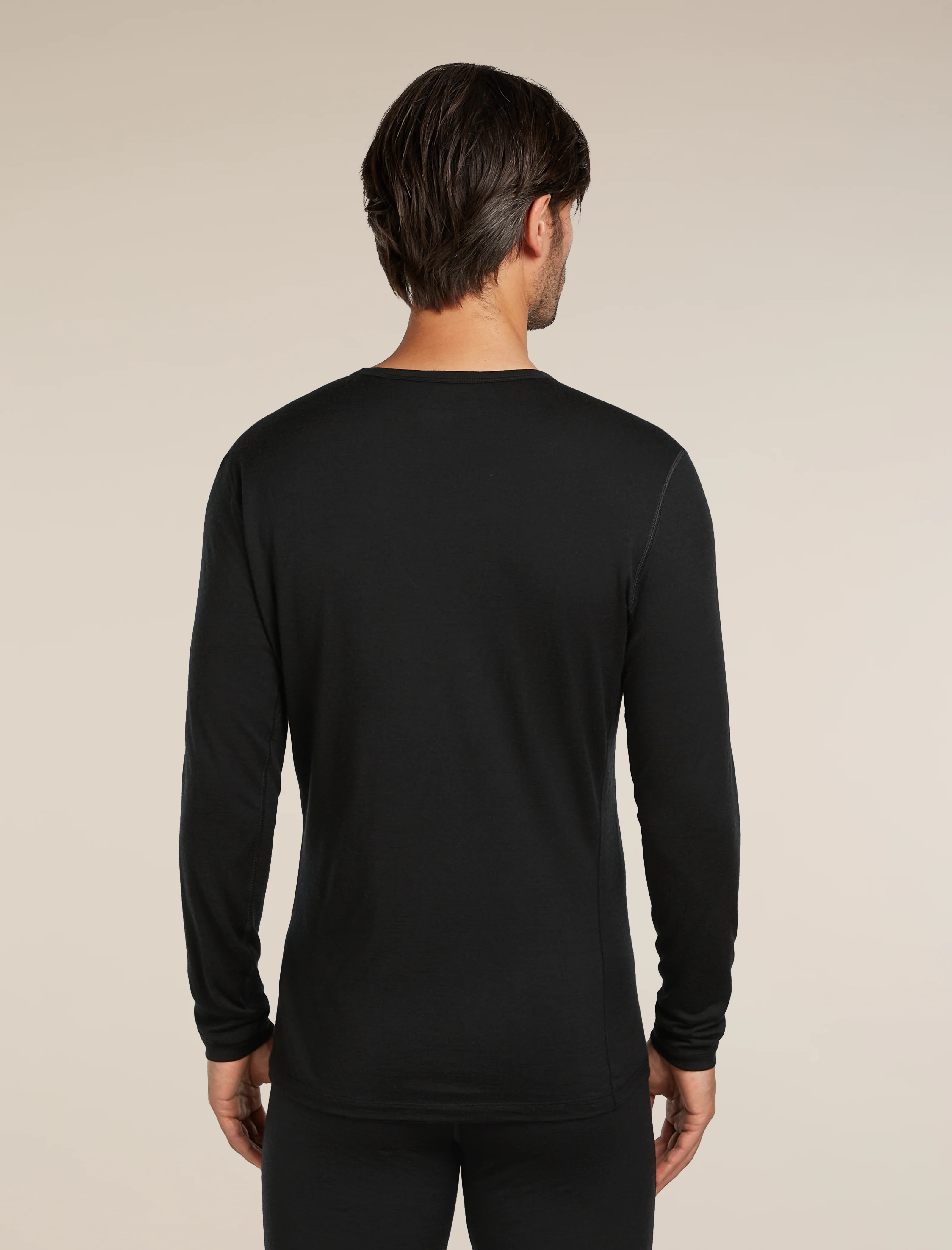Men's Merino 200 Oasis Long Sleeve Crewe Thermal Top - Image 2