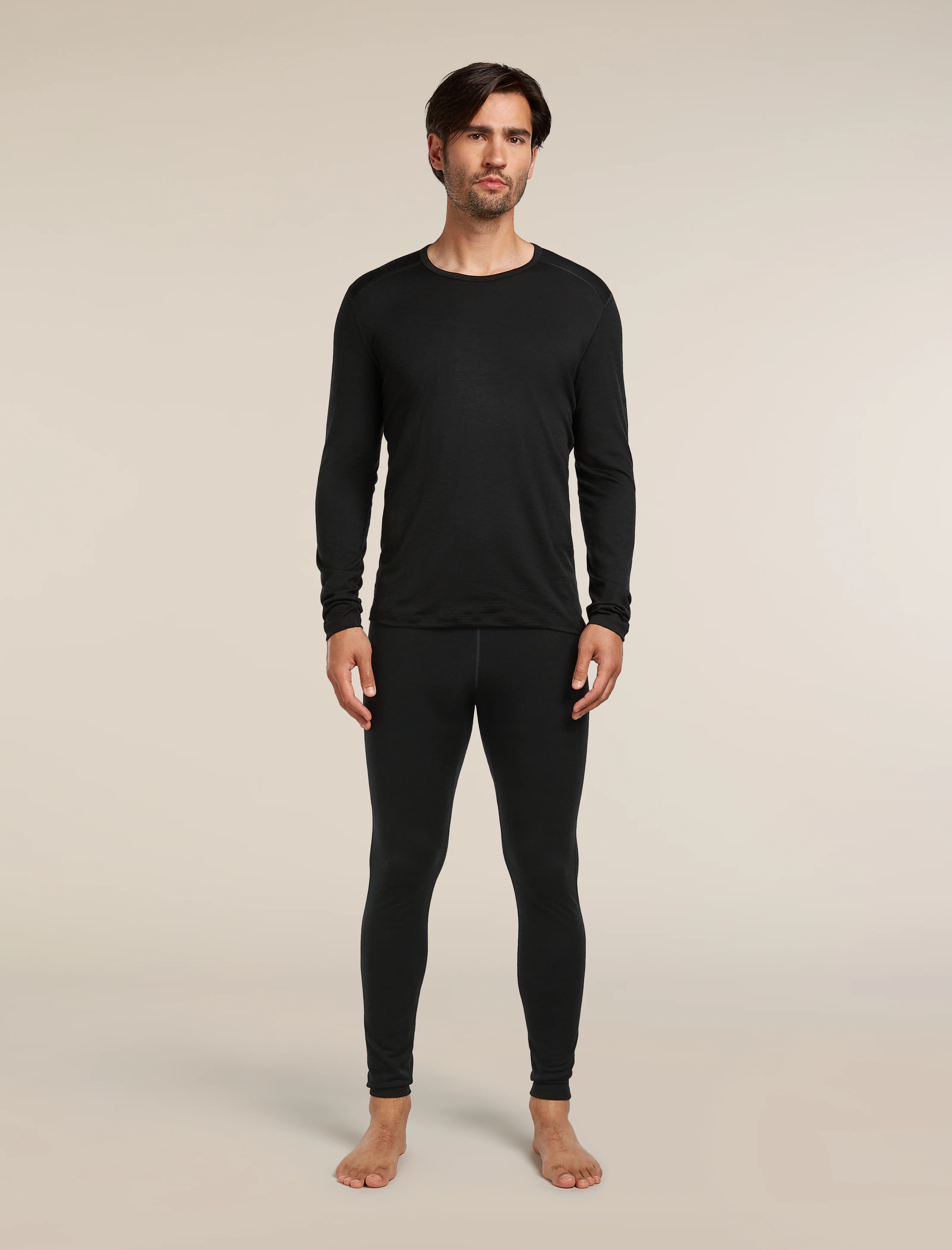 Men's Merino 200 Oasis Long Sleeve Crewe Thermal Top - Image 3