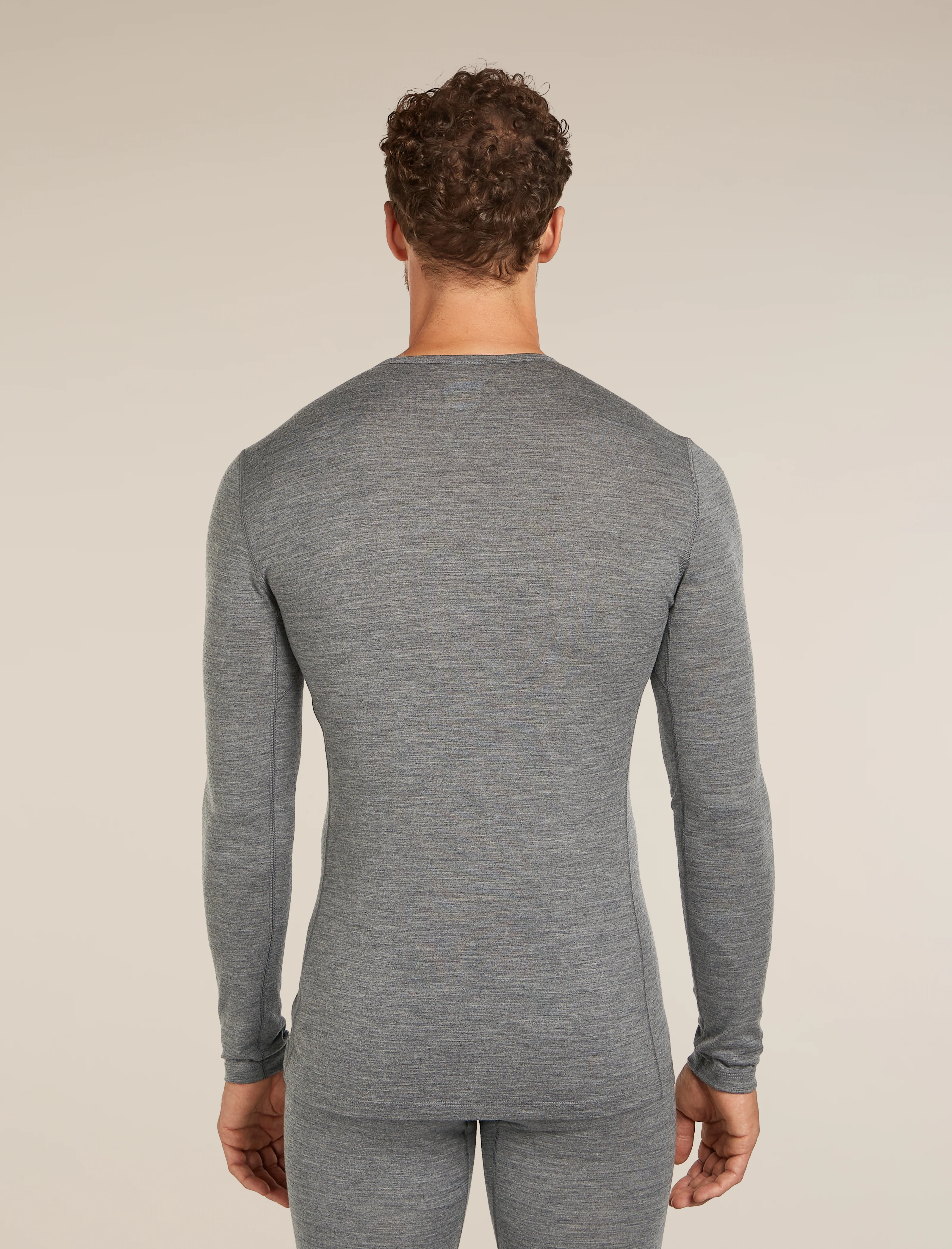 Men's Merino 200 Oasis Long Sleeve Crewe Thermal Top - Image 2