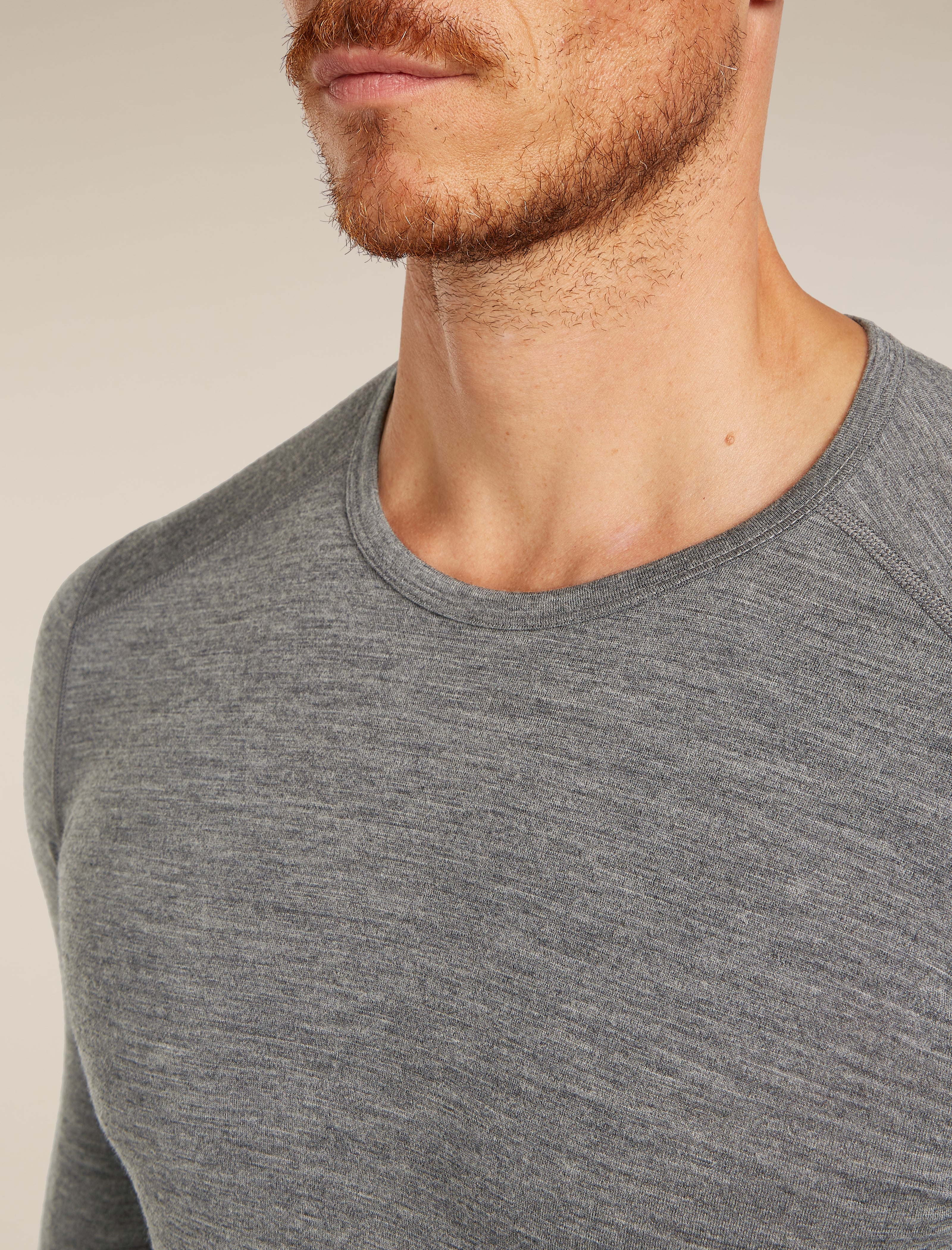 Men's Merino 200 Oasis Long Sleeve Crewe Thermal Top - Image 8