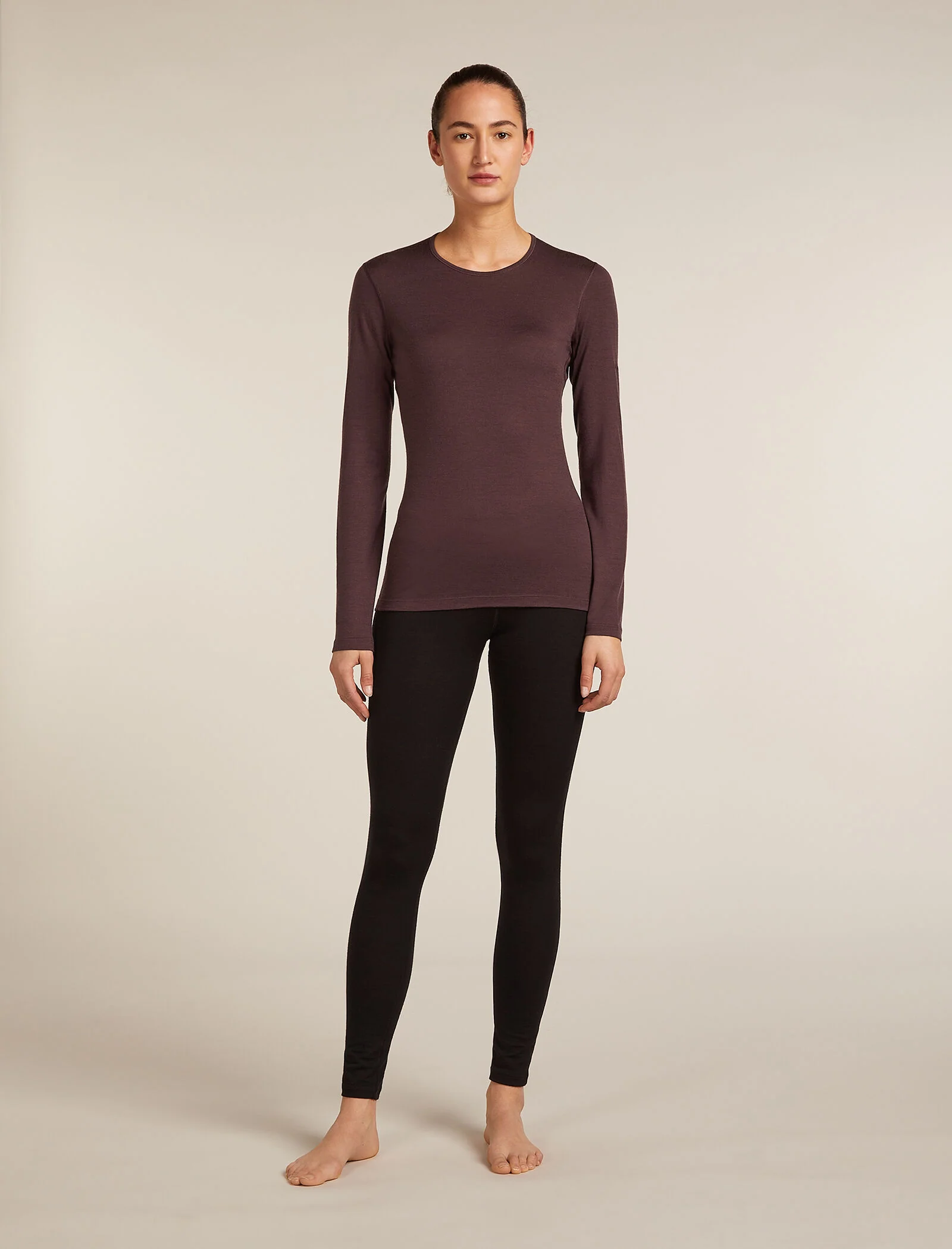 Women's Merino 200 Oasis Long Sleeve Crewe Thermal Top - Image 3