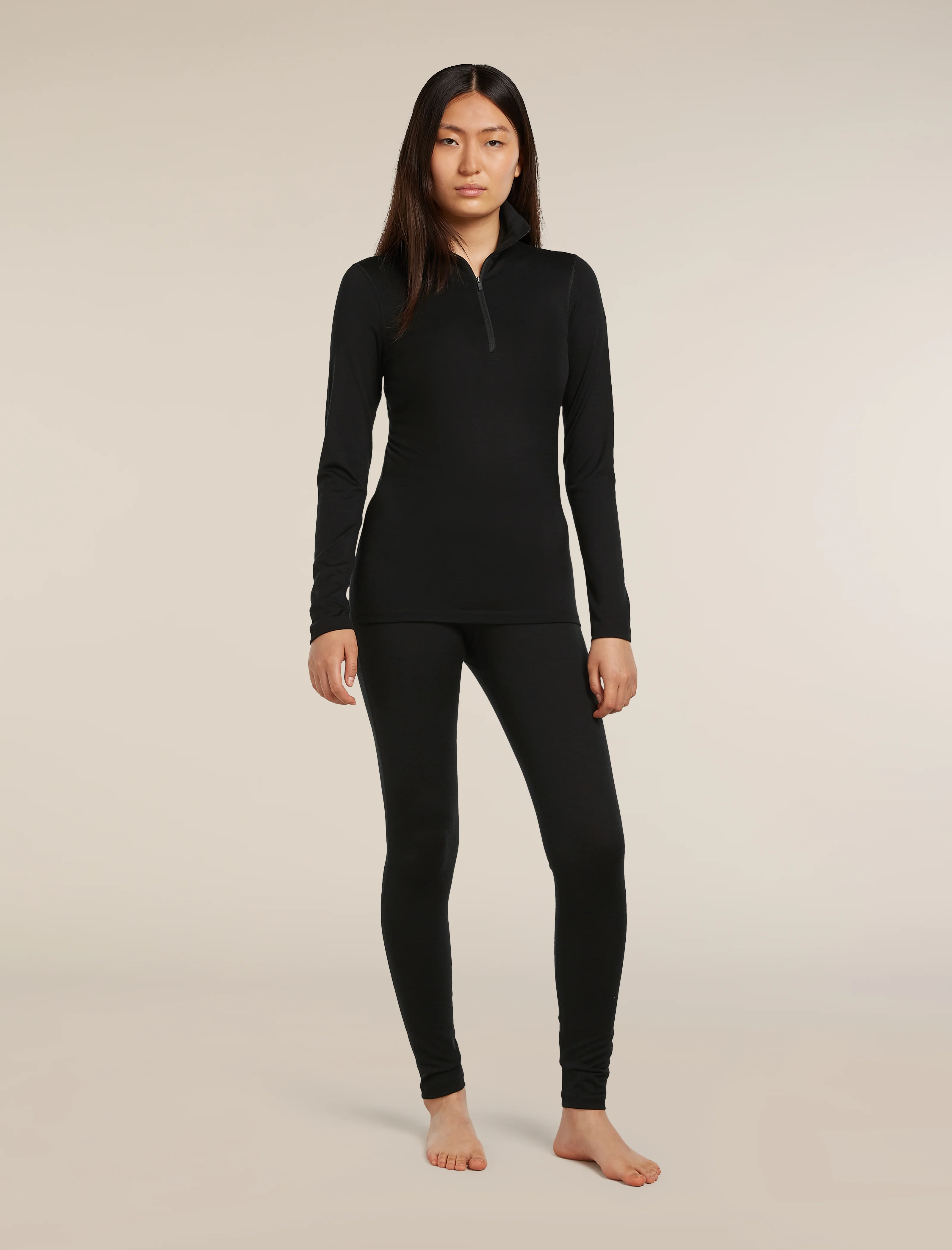 Women's Merino 200 Oasis Long Sleeve Half Zip Thermal Top - Image 3
