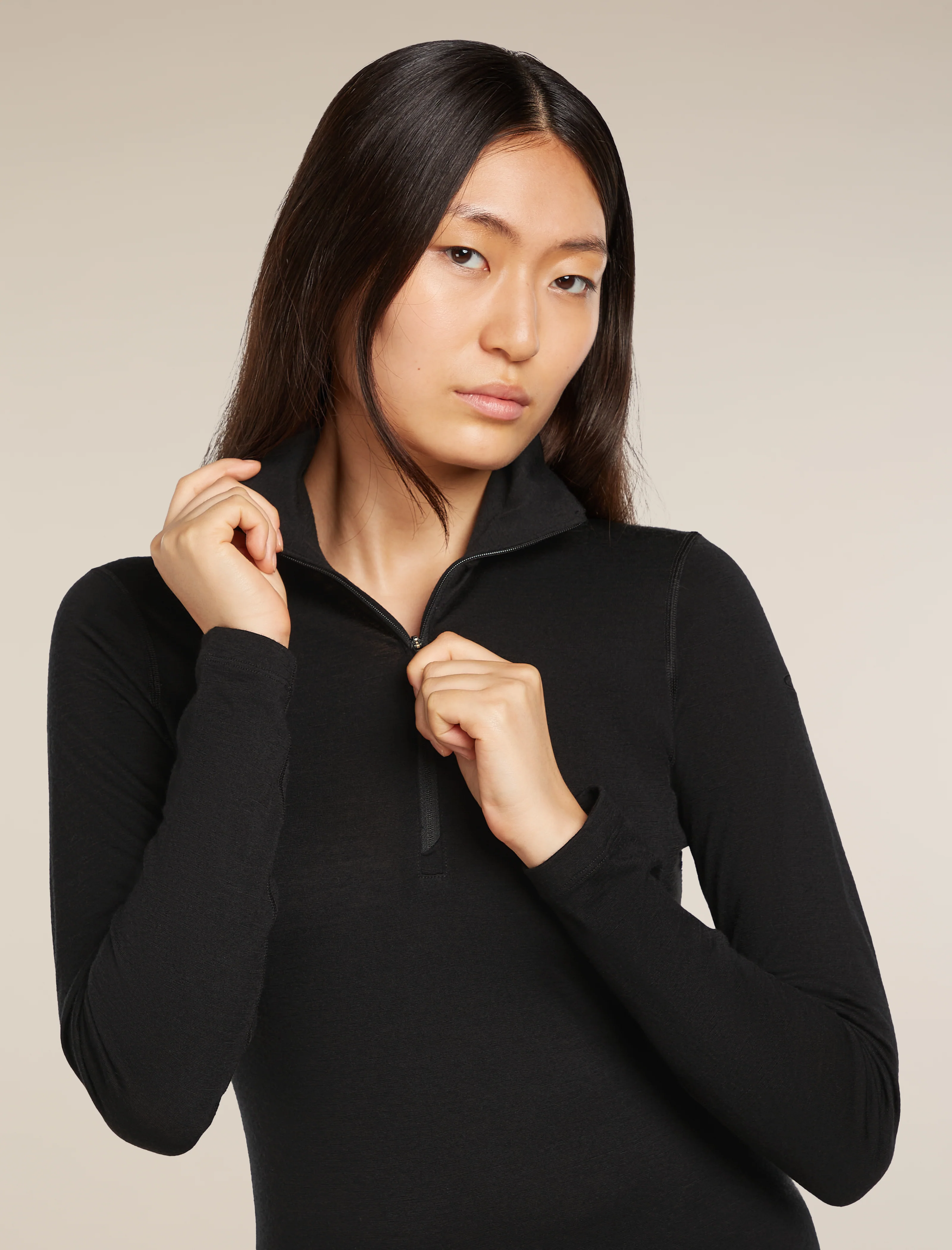 Women's Merino 200 Oasis Long Sleeve Half Zip Thermal Top - Image 5