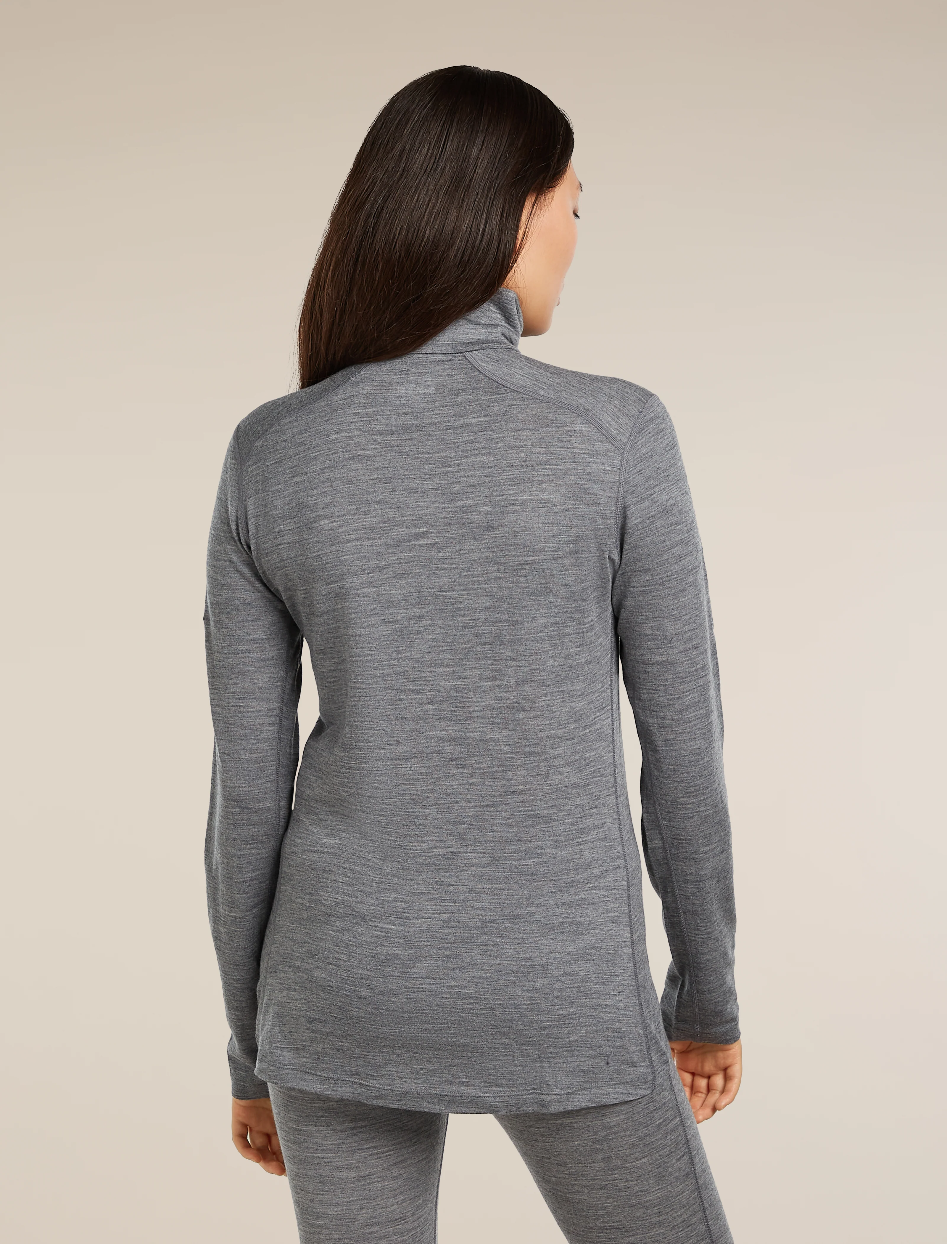 Women's Merino 200 Oasis Long Sleeve Half Zip Thermal Top - Image 2