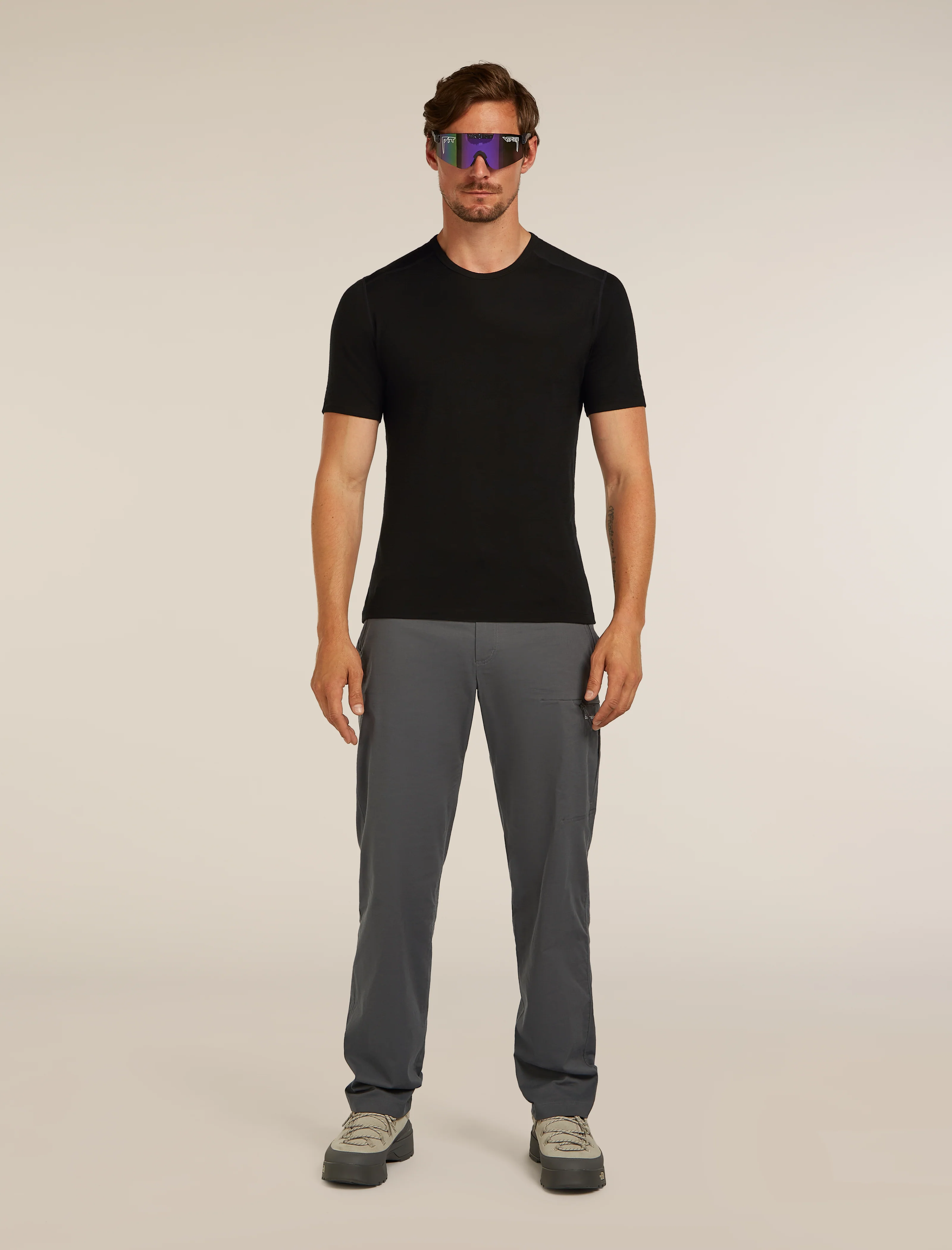 Men's Merino 200 Oasis Short Sleeve Crewe Thermal Top - Image 4