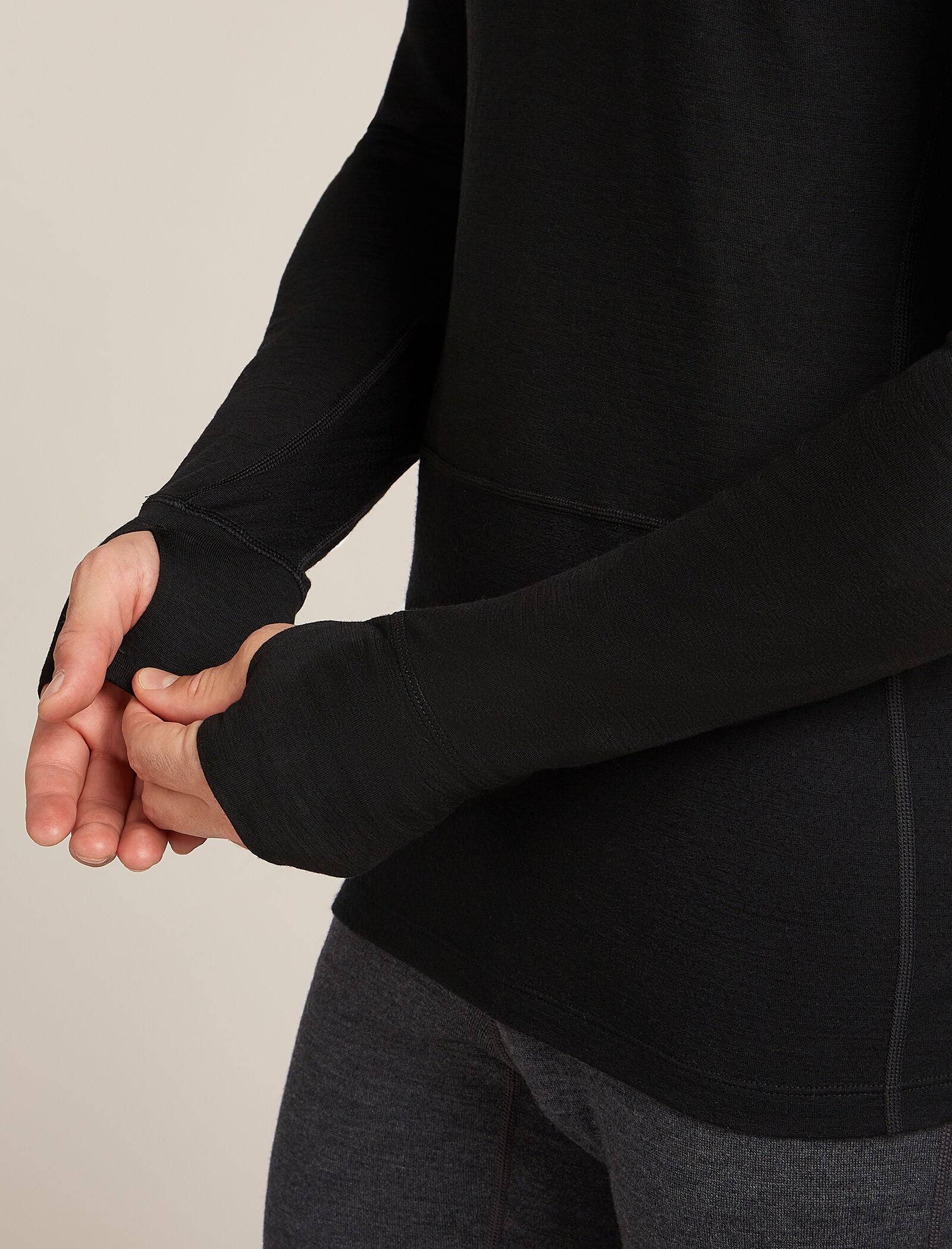 Men's Merino 200 ZoneKnit™ Long Sleeve Half Zip Thermal Top - Image 5