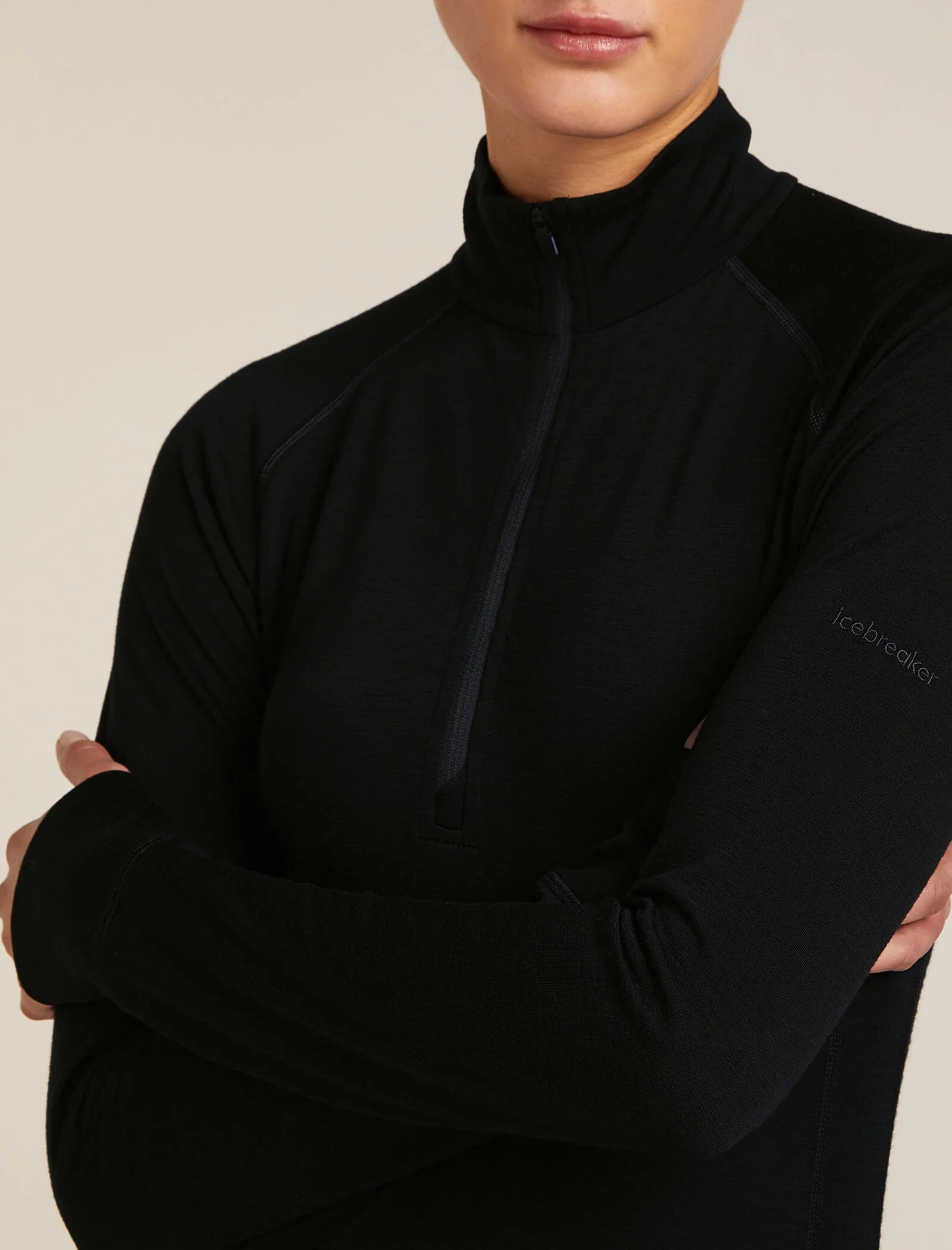 Women's Merino 200 ZoneKnit™ Long Sleeve Half Zip Thermal Top - Image 5