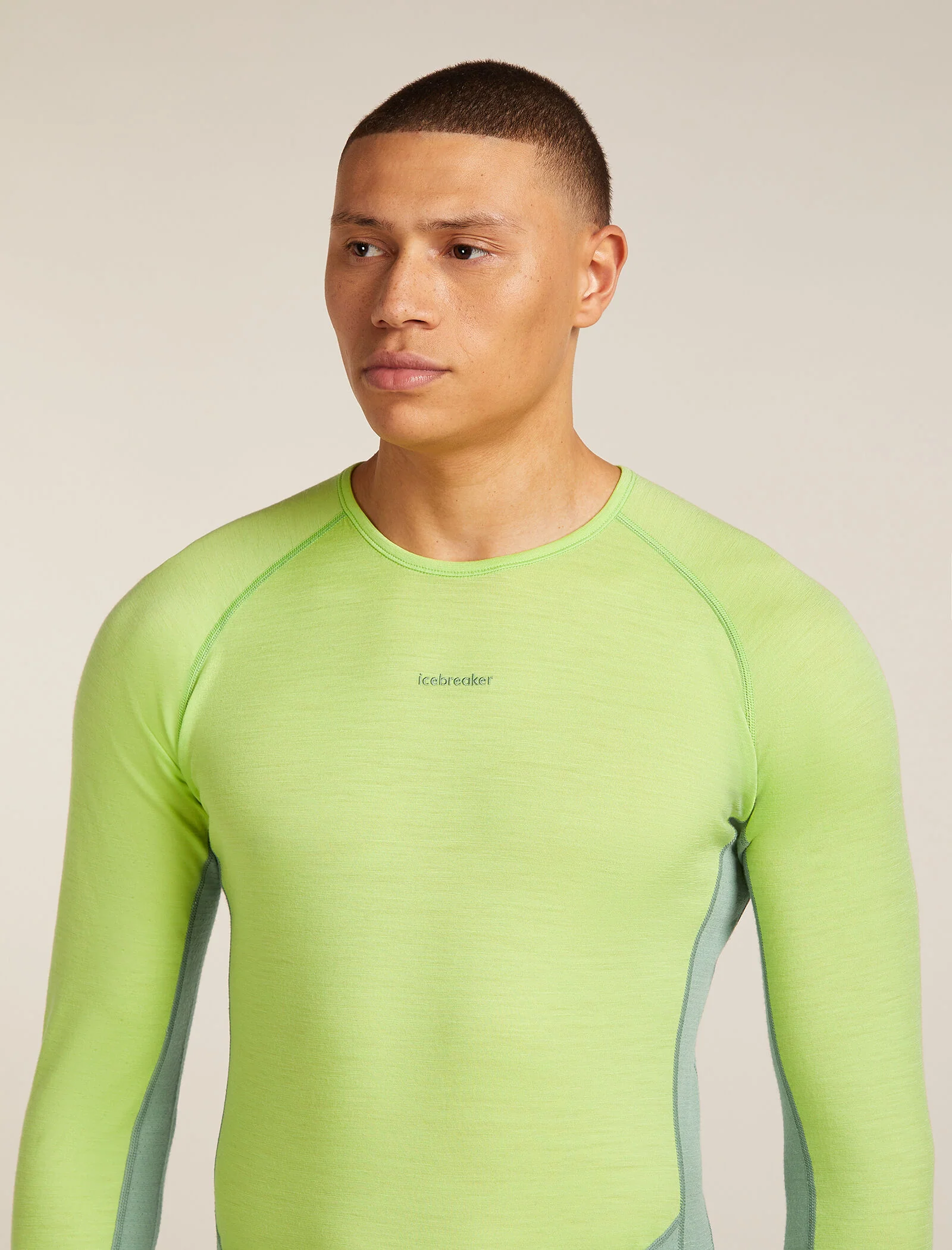 Men's Merino 200 ZoneKnit™ Long Sleeve Crewe Thermal Top - Image 6