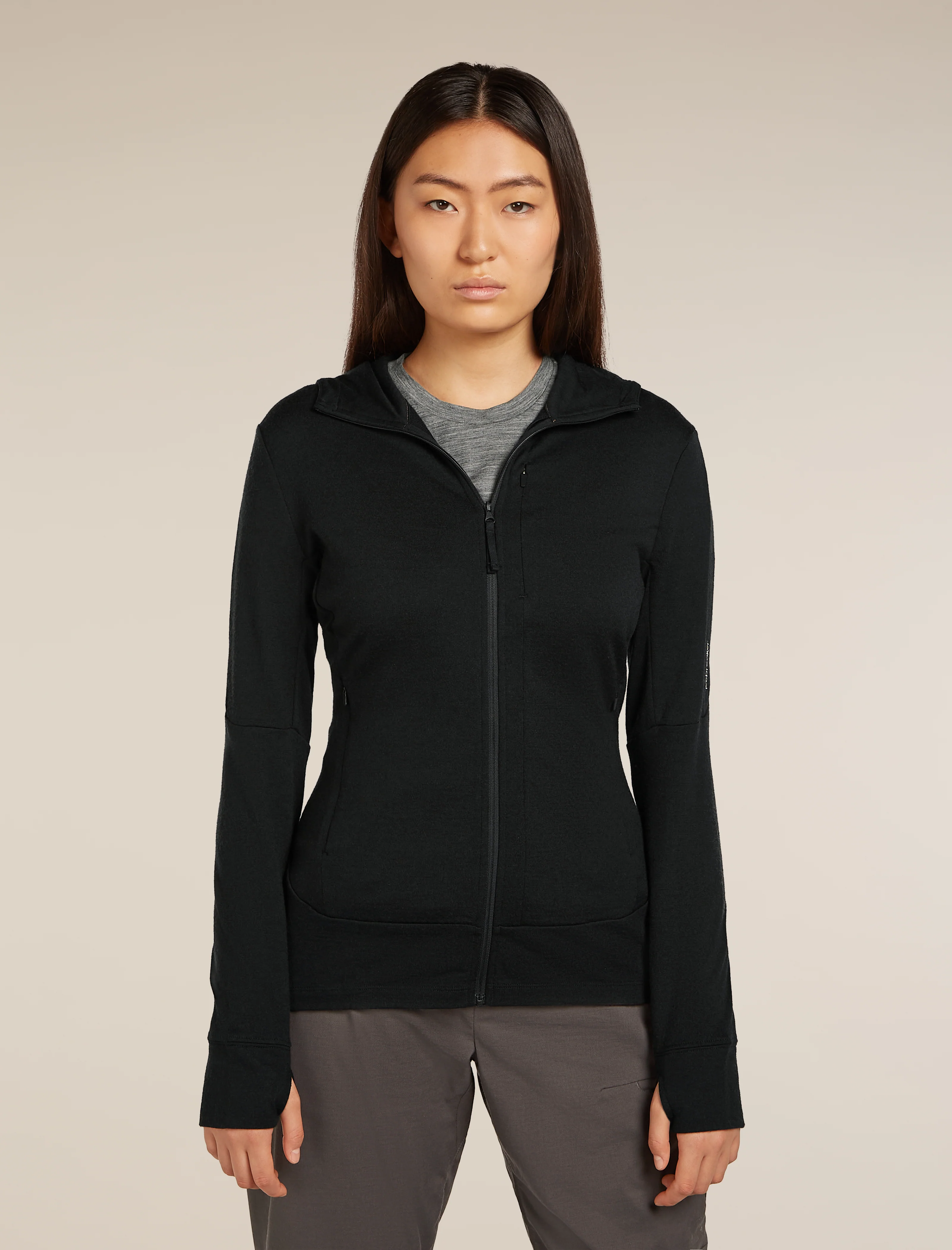 Women's Merino 260 Quantum Long Sleeve Zip Hoodie