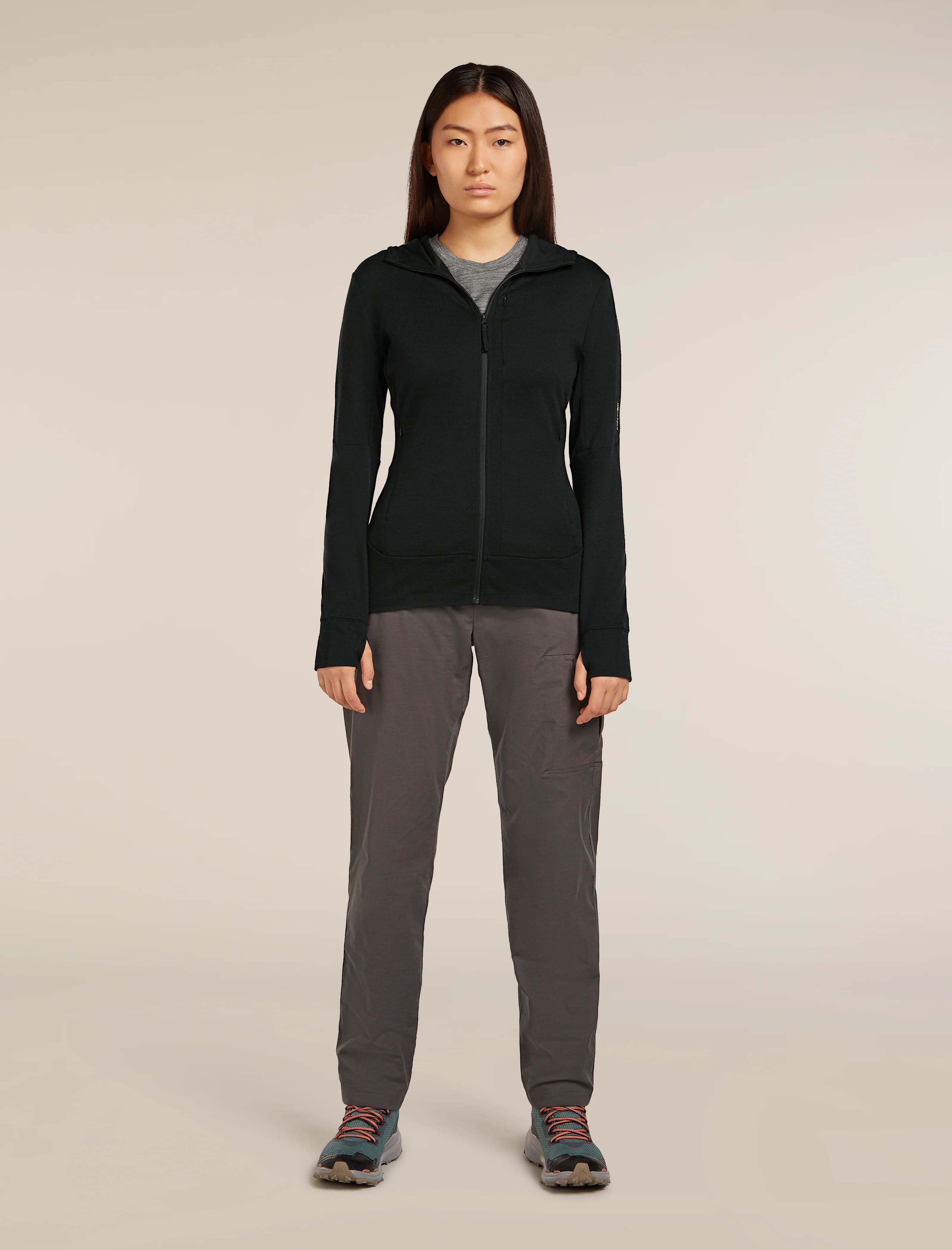Women's Merino 260 Quantum Long Sleeve Zip Hoodie - Image 3