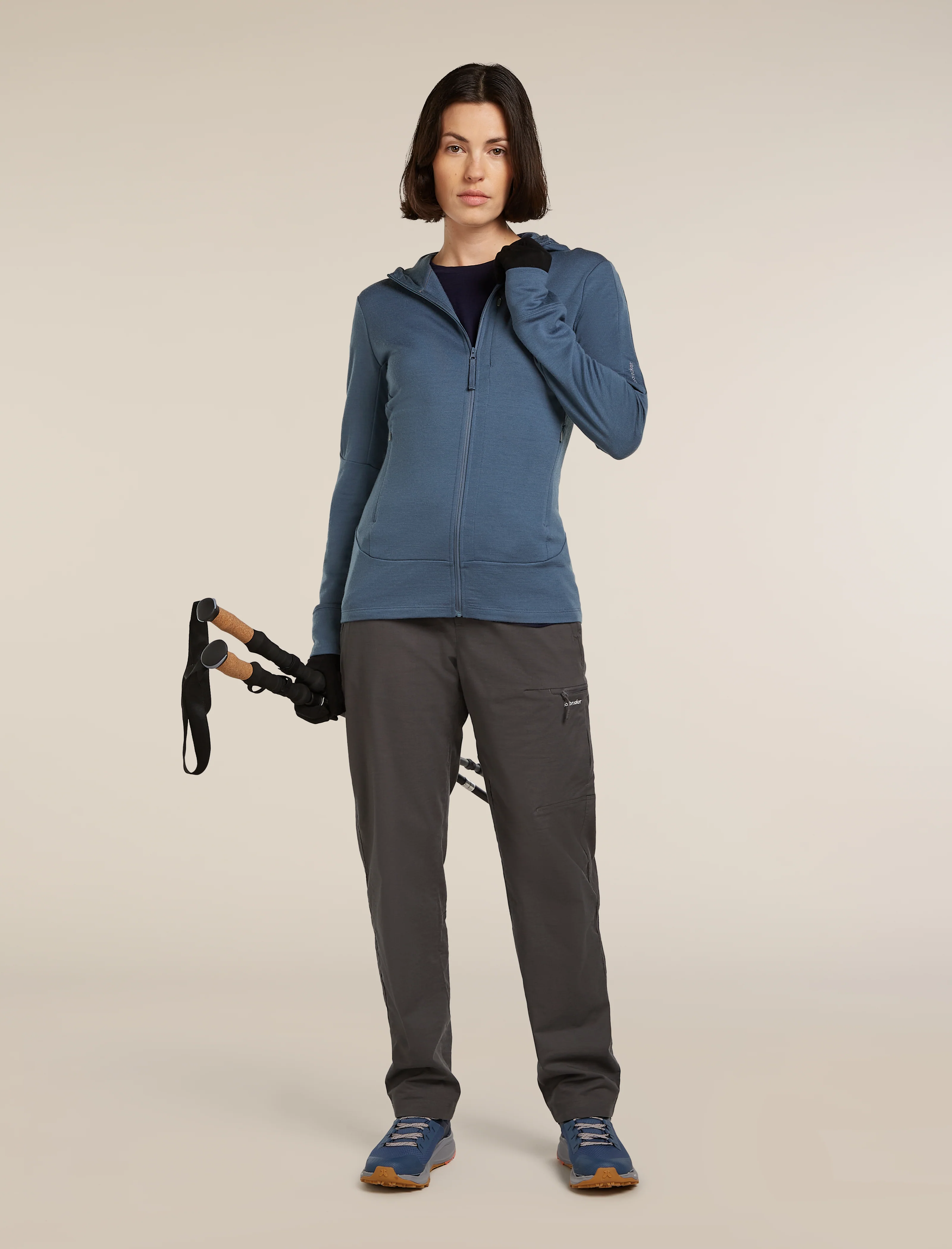 Women's Merino 260 Quantum Long Sleeve Zip Hoodie - Image 4