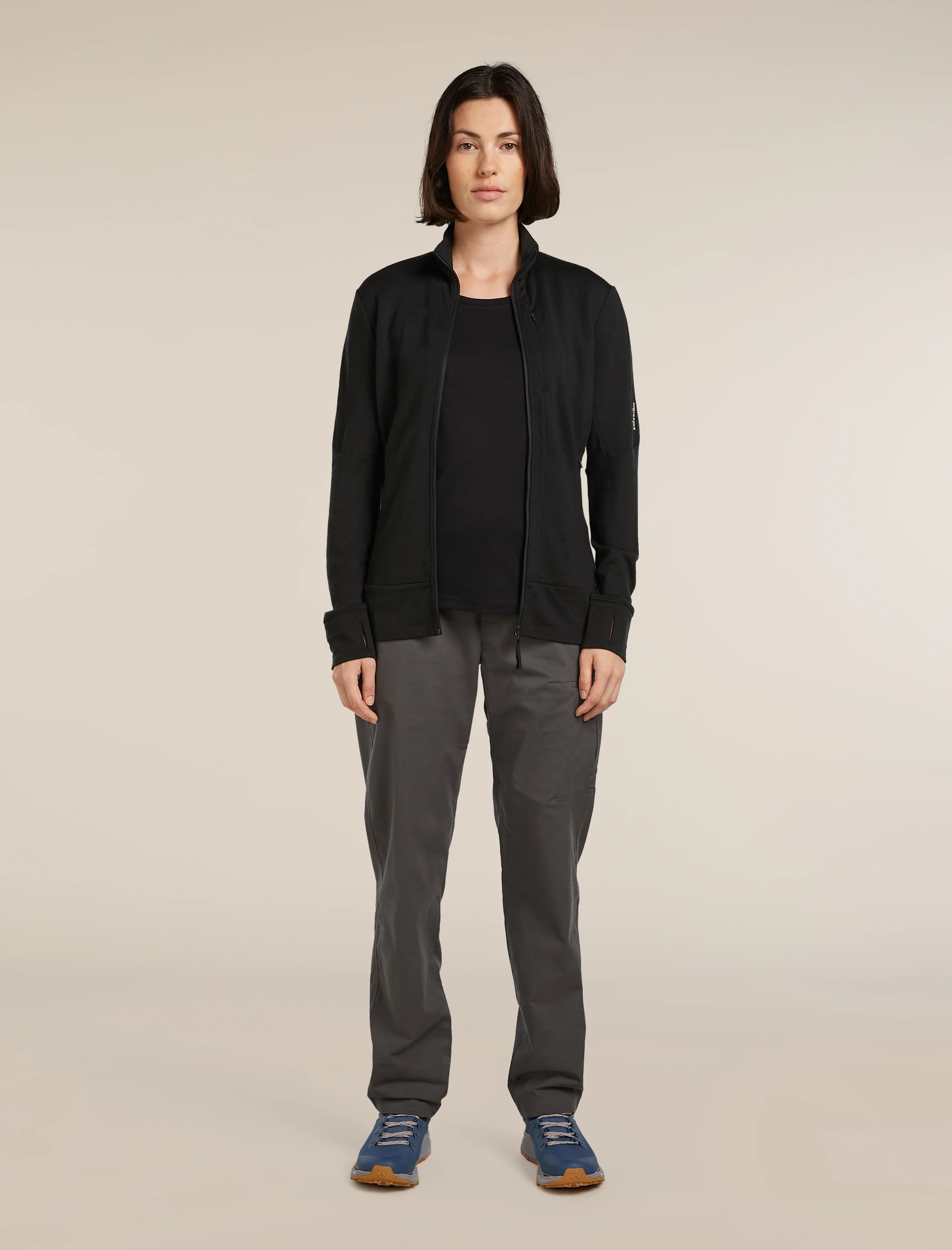 Women's Merino 260 Quantum Long Sleeve Zip Jacket - Image 3