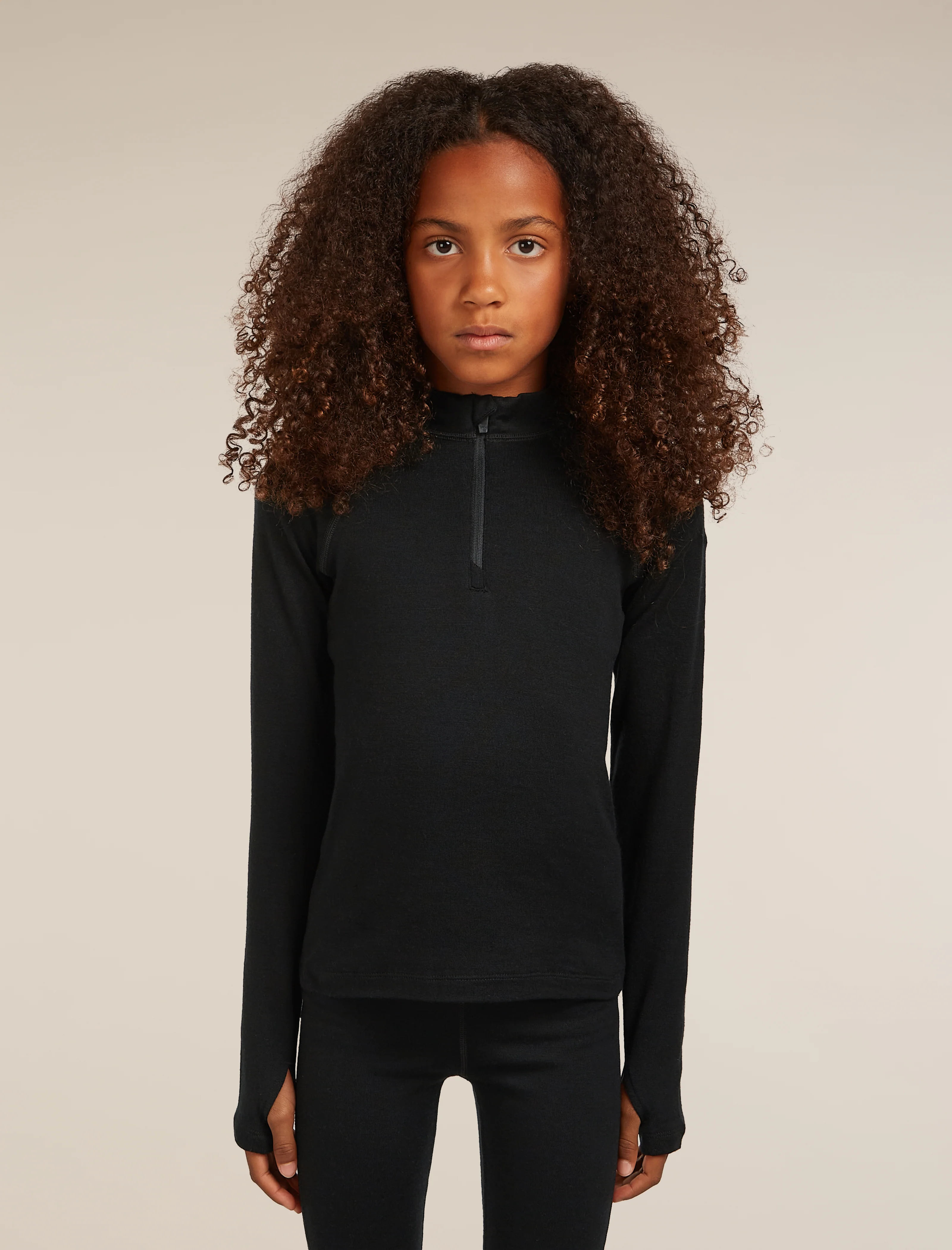 Kids’ Merino 260 Tech Long Sleeve Half Zip Thermal Top