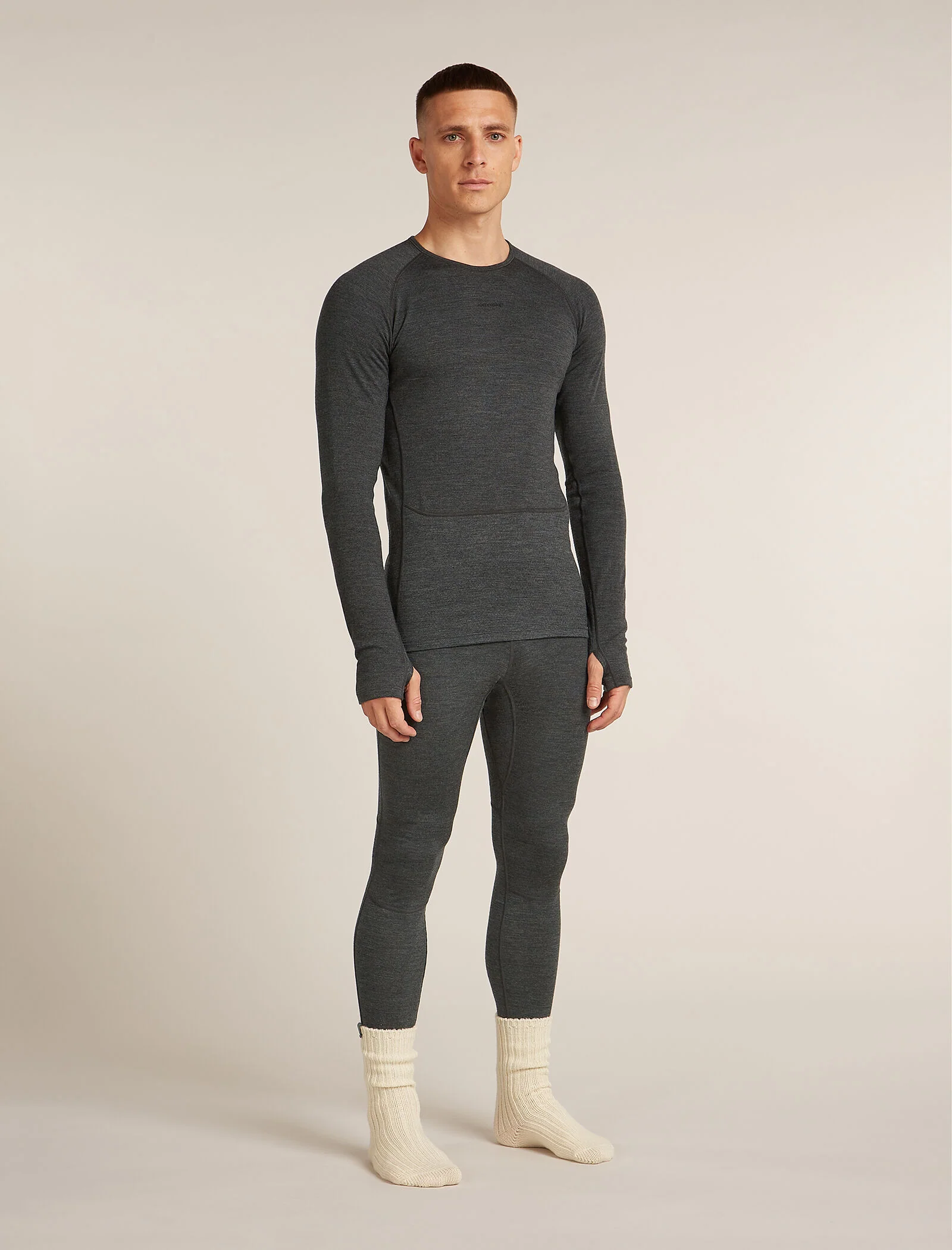 Men's Merino 260 ZoneKnit™ Long Sleeve Crewe Thermal Top - Image 9