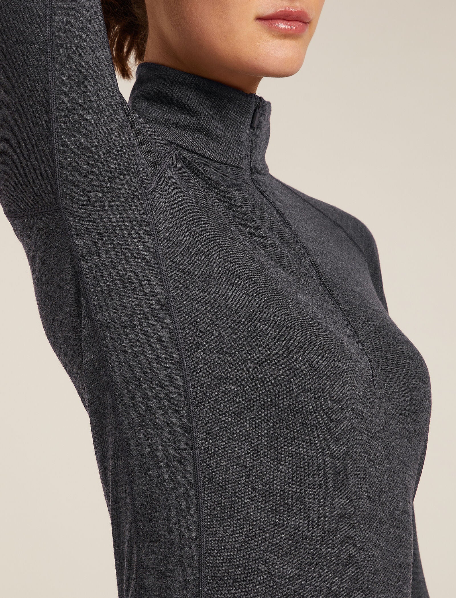 Women's Merino 260 ZoneKnit™ Long Sleeve Half Zip Thermal Top - Image 9